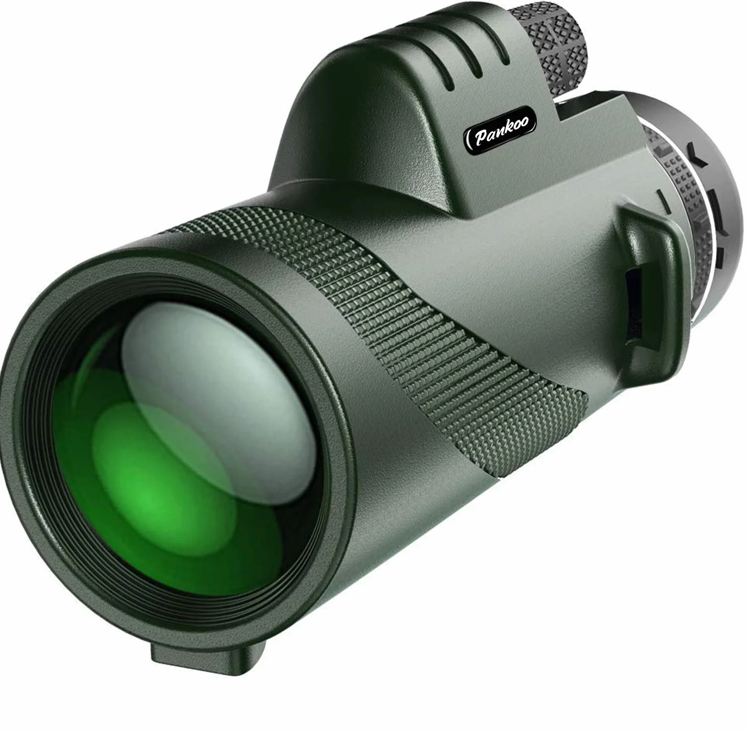 Pankoo 60x40 HD Telescopio monoculare ad alta potenza per adulti con treppiede e adattatore per smartphone - Ideale per birdwatching, escursionismo, viaggi, concerti - Prisma BAK4, colori chiari