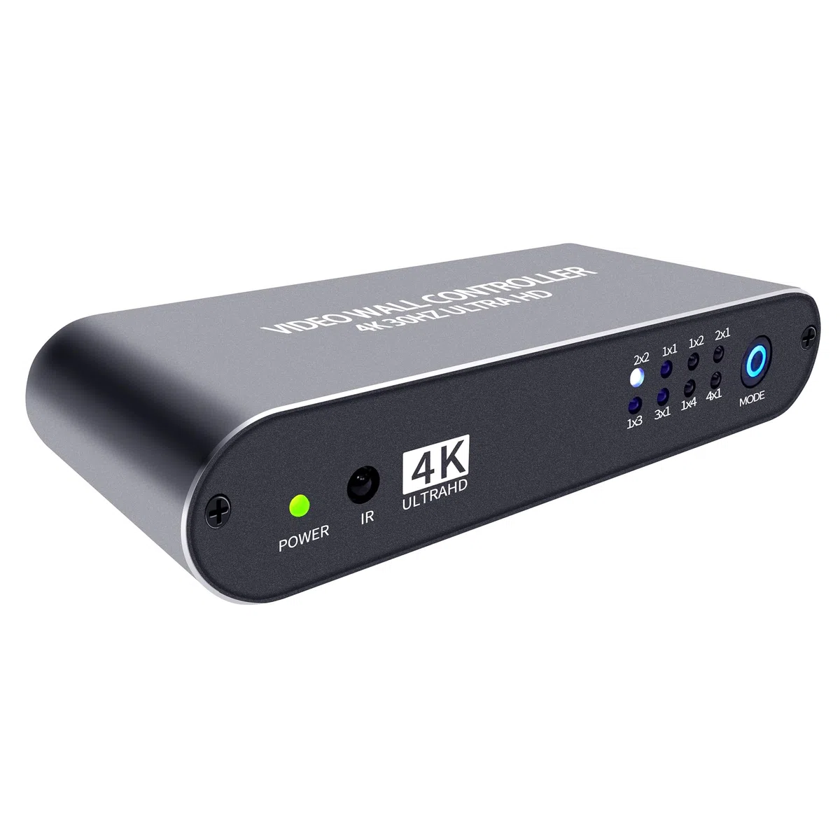 Controller video da parete 2x2 4K UHD TV Controller da parete 1X2 2X1 1X3 3X1 1X4 4X1 Supporto 4K30 HDMI Input per max 4 TV Splicing Display