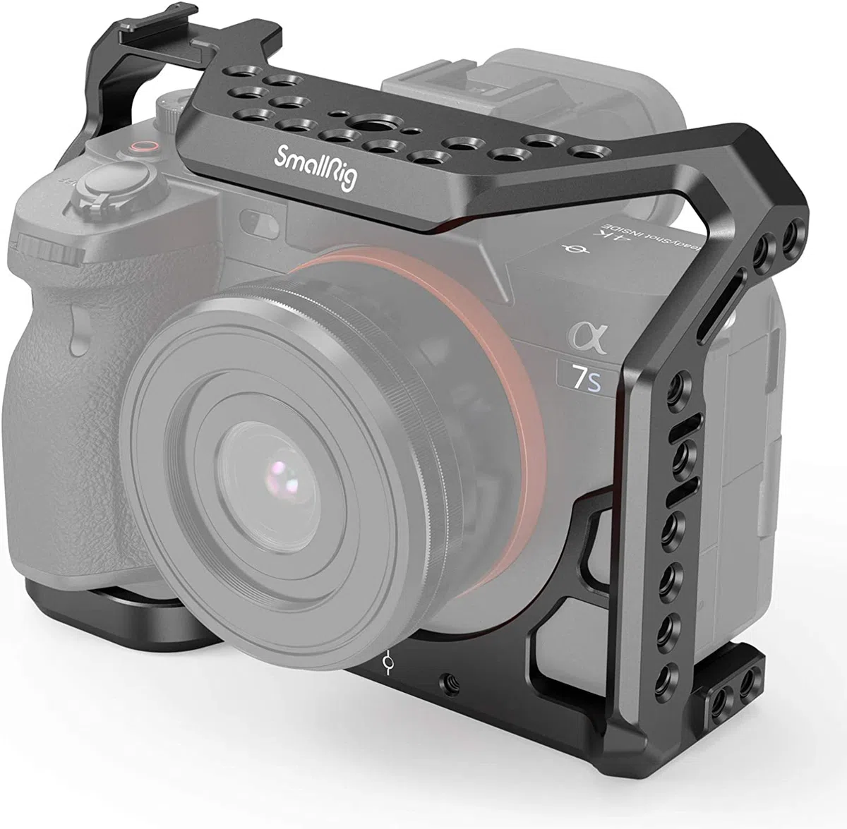 SMALLRIG A7SIII Cage Gabbia per Sony A7SIII con Pattino a Freddo Integrato e Fori Filettati - 2999