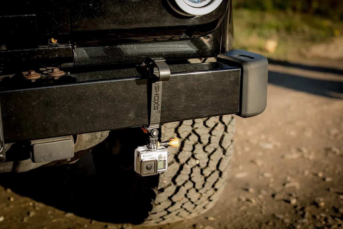 Supporto per cintura Proflex con funzione di sgancio rapido, supporto in alluminio altamente flessibile, adatto per GoPro e sport o action cam compatibili