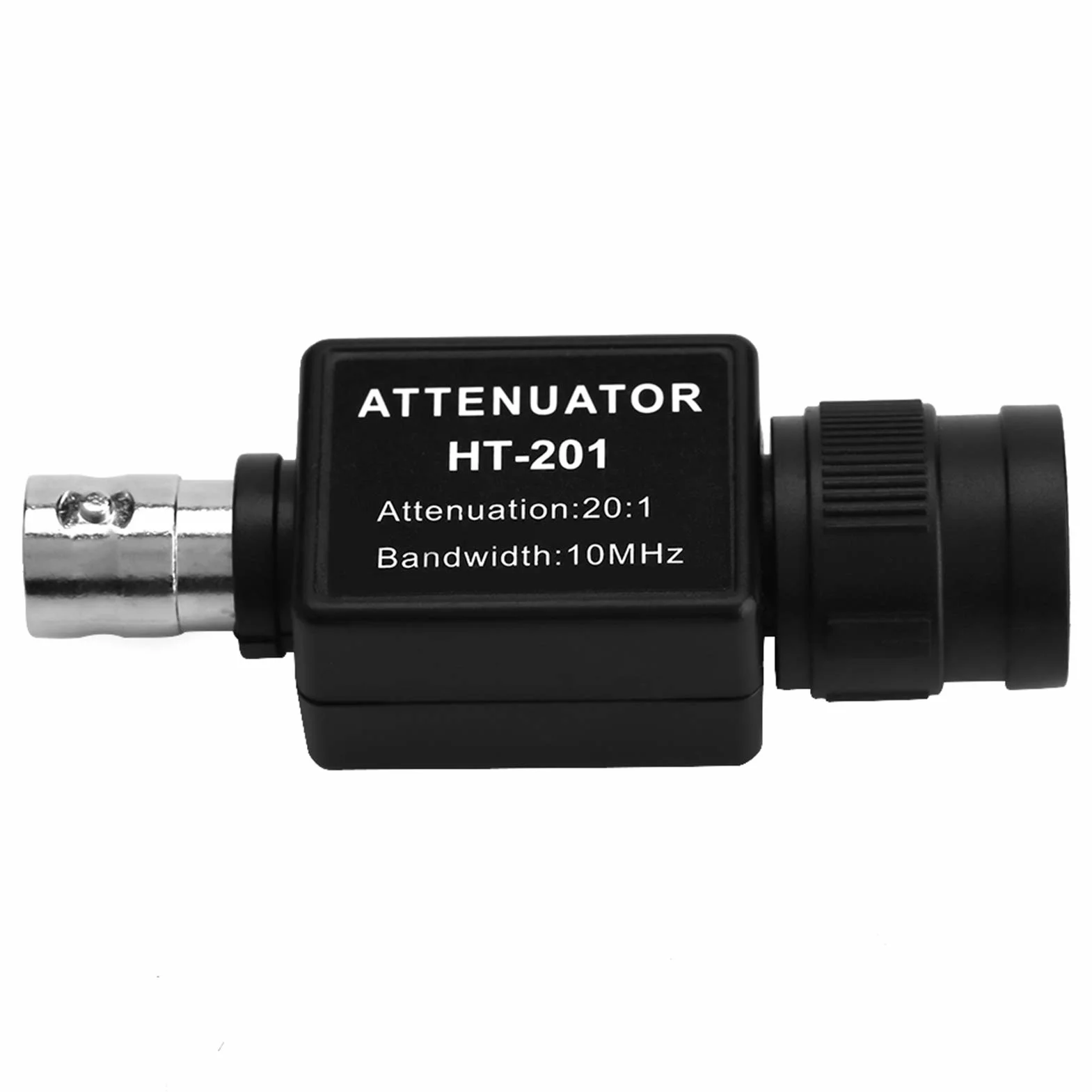 Attenuazione del segnale per oscilloscopio, attenuazione del segnale HT201 20: 1 Attenuatore passivo di larghezza di banda 10 MHz, accessorio per oscilloscopio