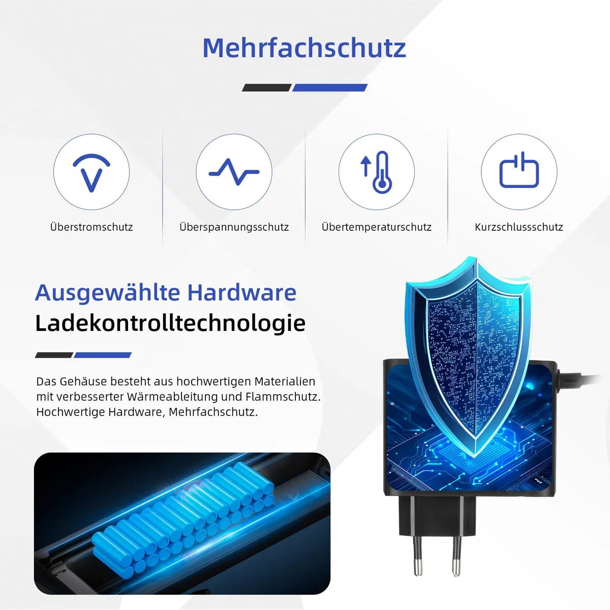 ulip Caricabatterie per scooter, 24,2 V, 1,5 A, caricabatterie per scooter con batteria al litio per Xiaomi Electric Scooter 4 Lite 2nd Gen