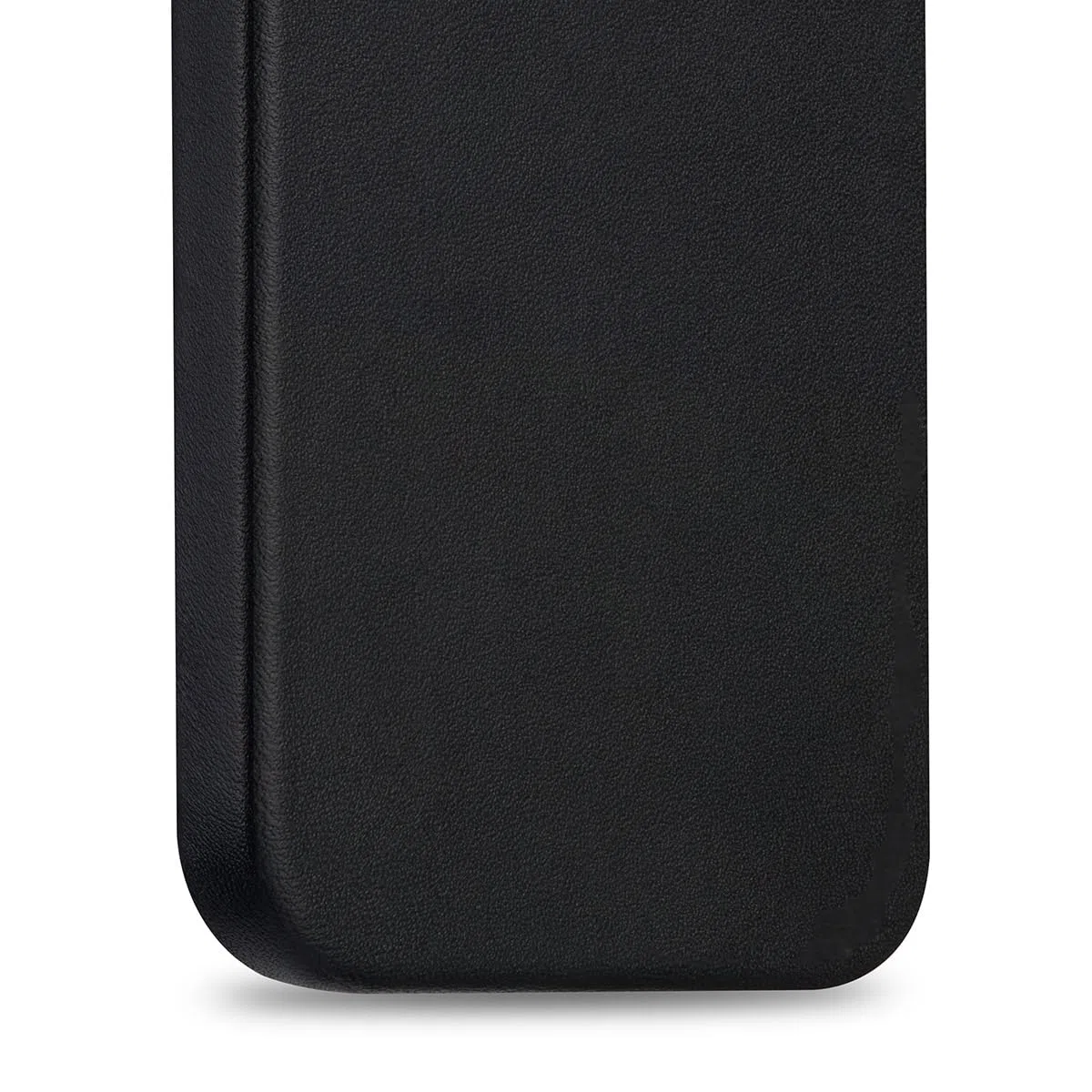 Custodia in vera pelle progettata per iPhone 13 Pro Max, realizzata a mano, compatibile con magneti integrati per ricarica MagSafe-Mezzanotte
