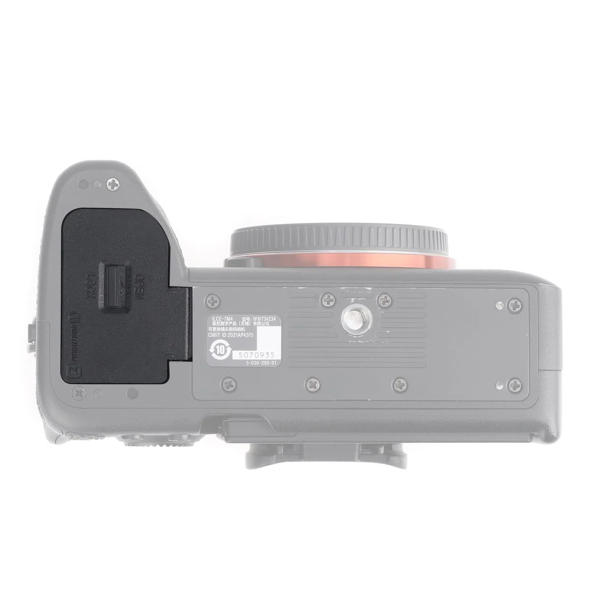 FOTGA Copribatteria per fotocamera Sony Alpha A7IV, A7RIV, A7SIII, FX3, FX30, A1, A9II