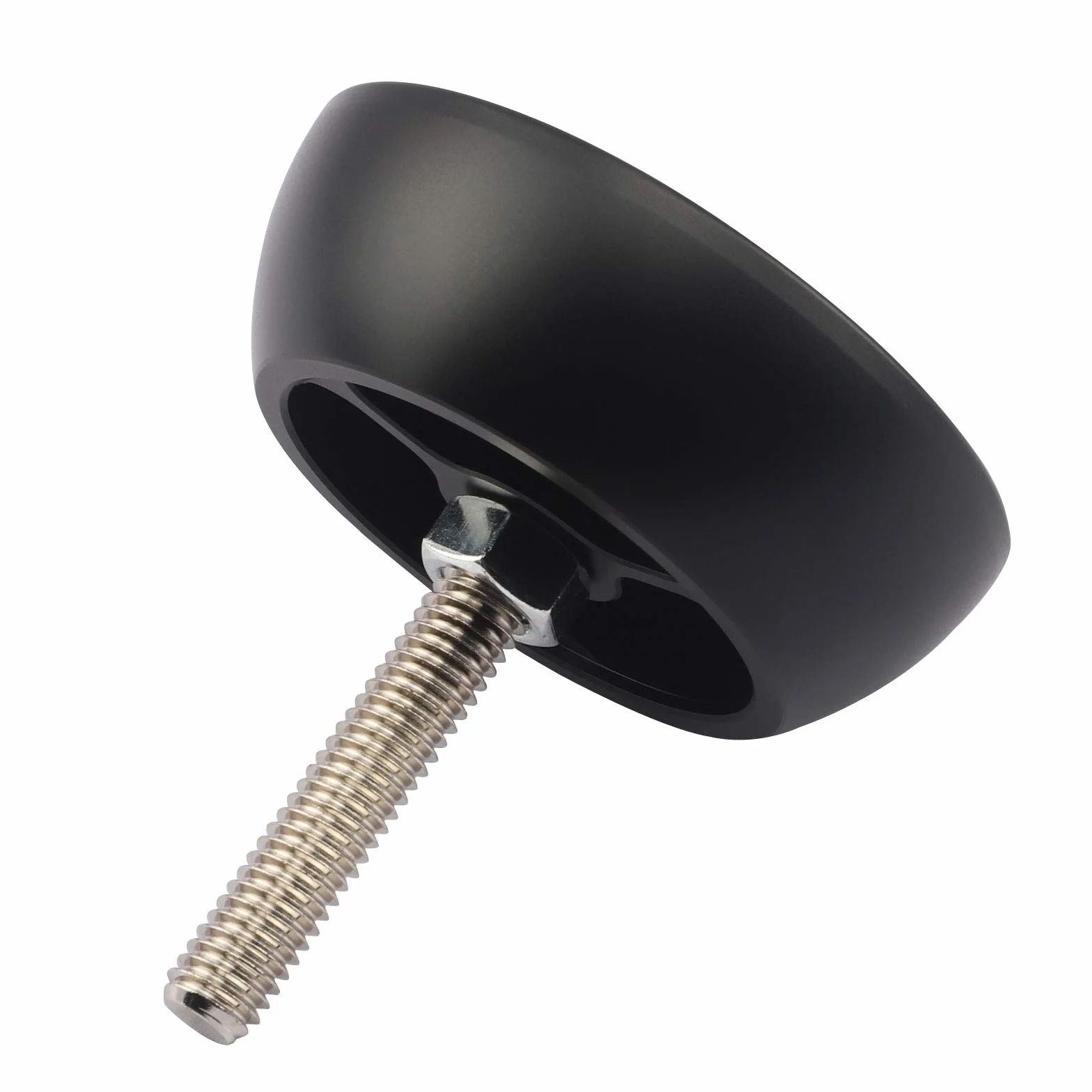 Haoge - Ciotola da 75 mm con mezza sfera in metallo, adattatore piatto a ciotola, per convertire video Bowl treppiede e testa fluida con viti da 3/8" per Manfrotto 501/502/504