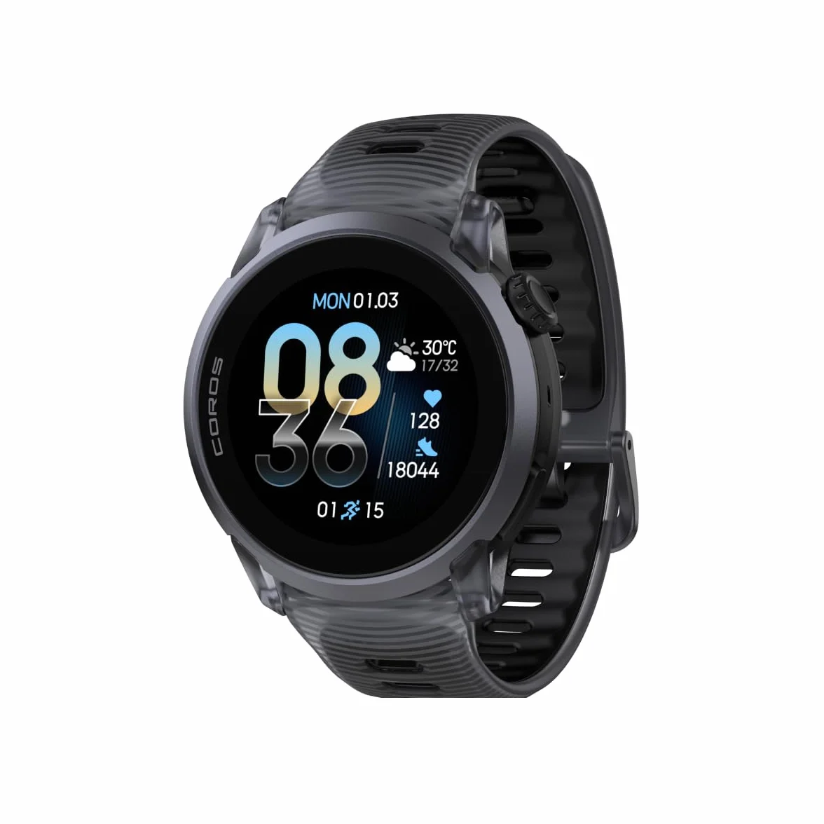 COROS PACE 4 Orologio GPS sportivo - Nero Cristallo, Alluminio
