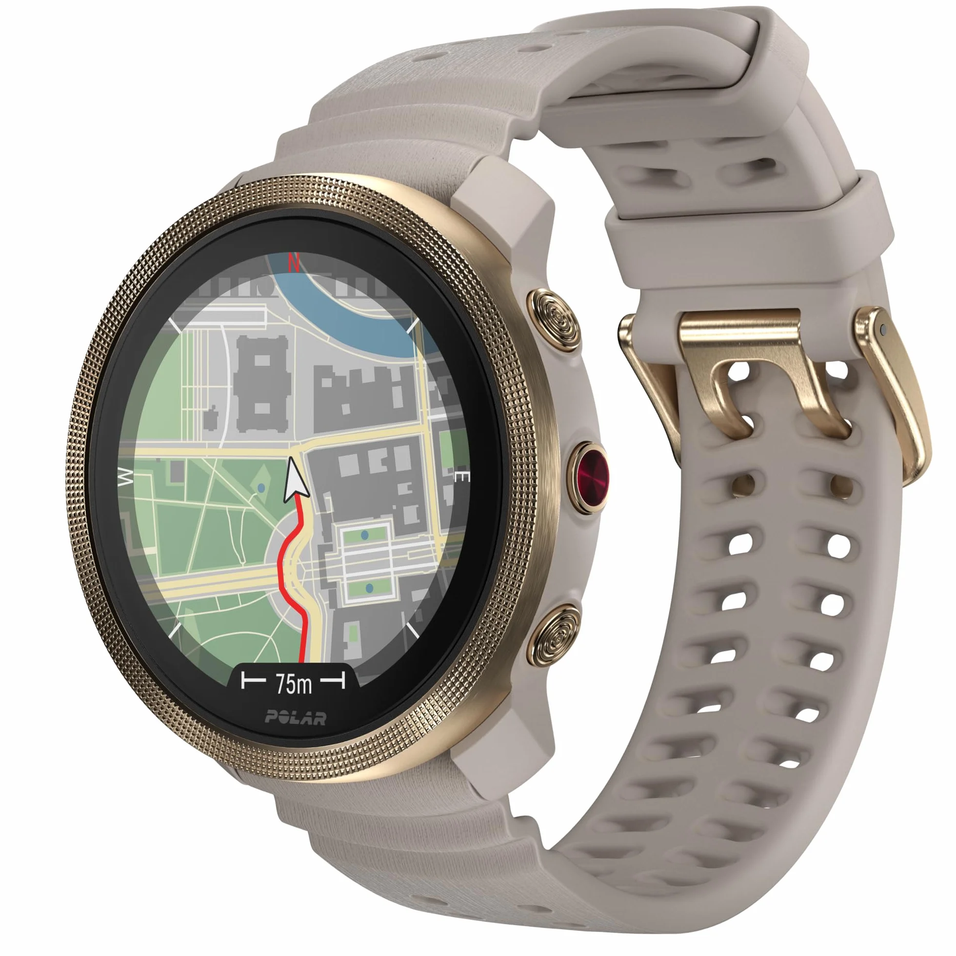 Polar Vantage M3 - Smartwatch multi-sport con display AMOLED, GPS a doppia frequenza, navigazione turn-by-turn, durata della batteria fino a 7 giorni