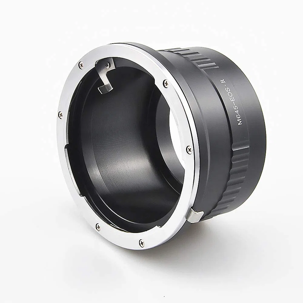Mamiya 645-EOS R,Adattatore per obiettivo Mamiya 645 M645, compatibile con fotocamera EOS RF RP,M645 a EOS R