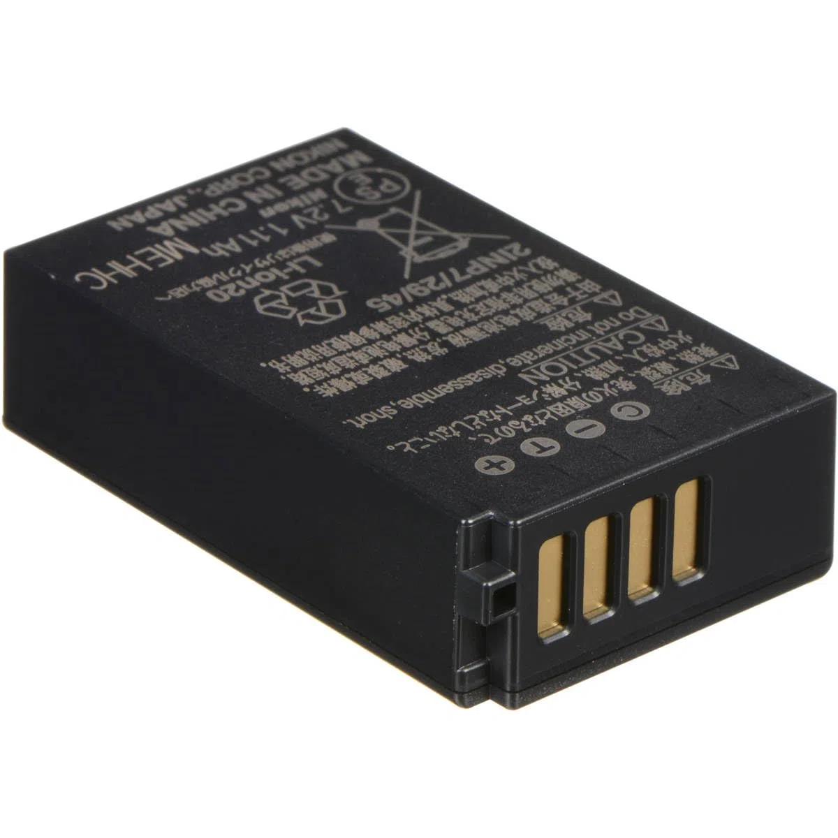 Nikon ENEL20a Batteria Ricaricabile Li-ion, 1110 mAh, Nera