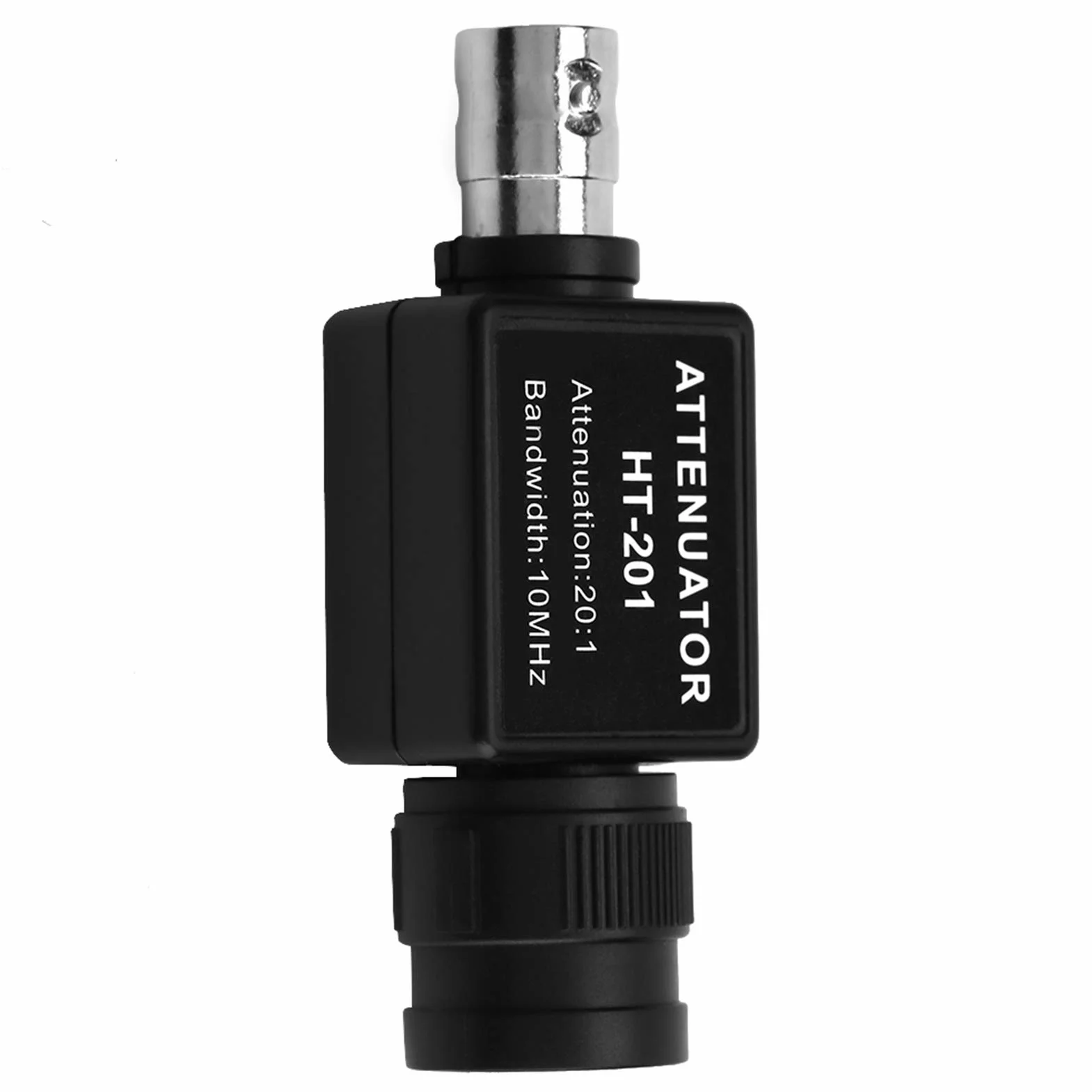 Attenuazione del segnale per oscilloscopio, attenuazione del segnale HT201 20: 1 Attenuatore passivo di larghezza di banda 10 MHz, accessorio per oscilloscopio