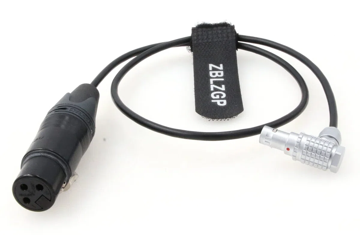 3 Pin XLR femmina ad angolo retto 0B 6 pin maschio cavo audio per ARRI Alexa Mini LF fotocamera