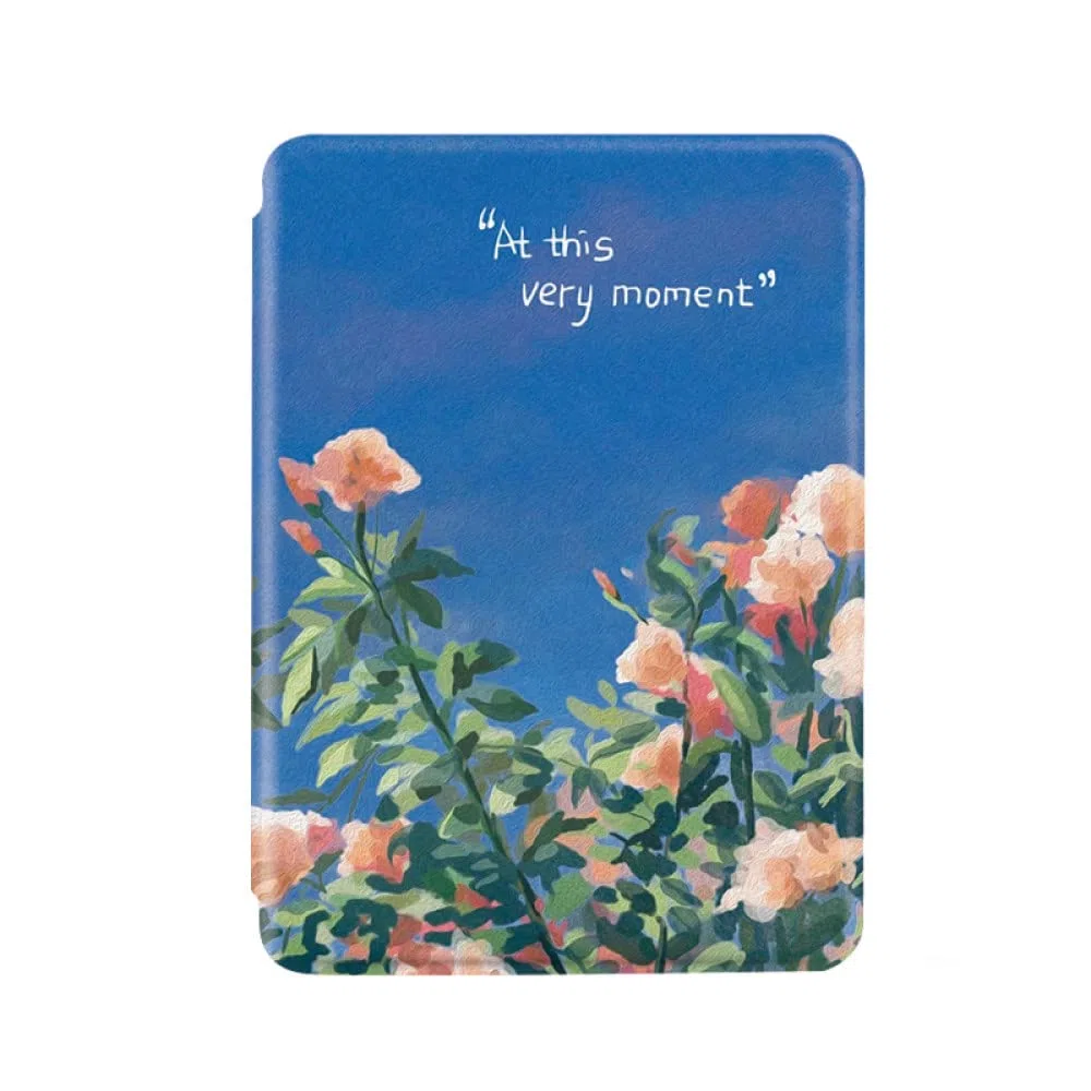 Custodia Protettiva Slimshell per Tutti i Nuovi Kindle 6 Pollici (11a Generazione, Versione 2022), Non Si Adatta a Kindle Paperwhite e Kindle 2019, Paesaggio Dipinto a Olio