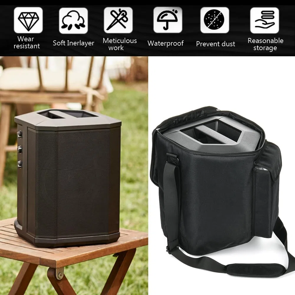 Custodia da viaggio portatile per altoparlante Bose S1 Pro/per Bose S1 Pro + altoparlante Bluetooth portatile, anti-goccia, custodia da viaggio con manico, tracolla e tasca per accessori