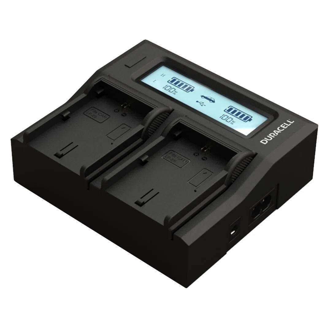 CARGADOR DUAL DURACELL PARA DR9943/LP-E6