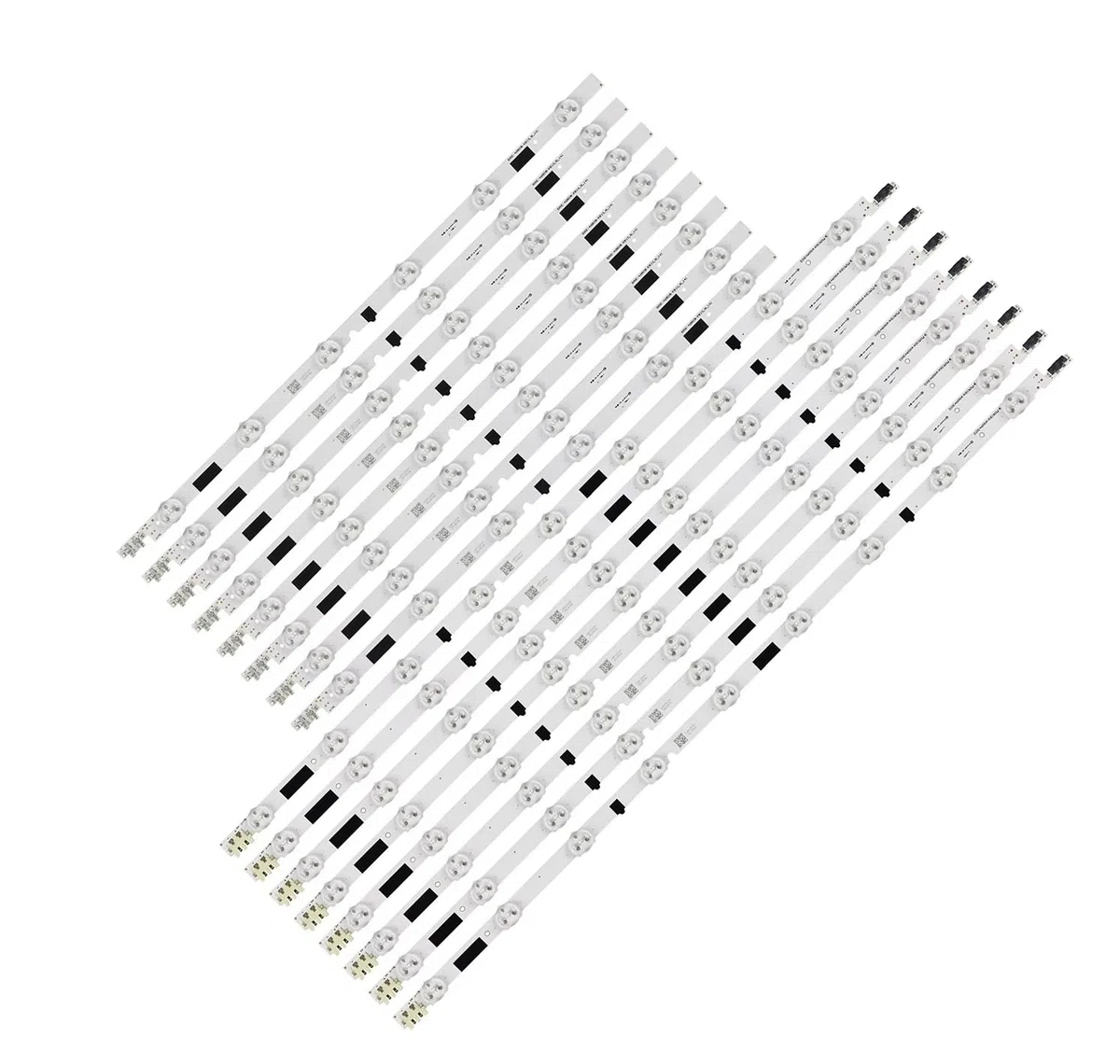 Generico kit completo 16 barre led RETROILLUMINAZIONE - compatibile con TV samsung 46" D2GE-460-SCA-R3/B 2013SVS46F-L/R UE46F BN96-25308A - ricambio premium con biadesivo