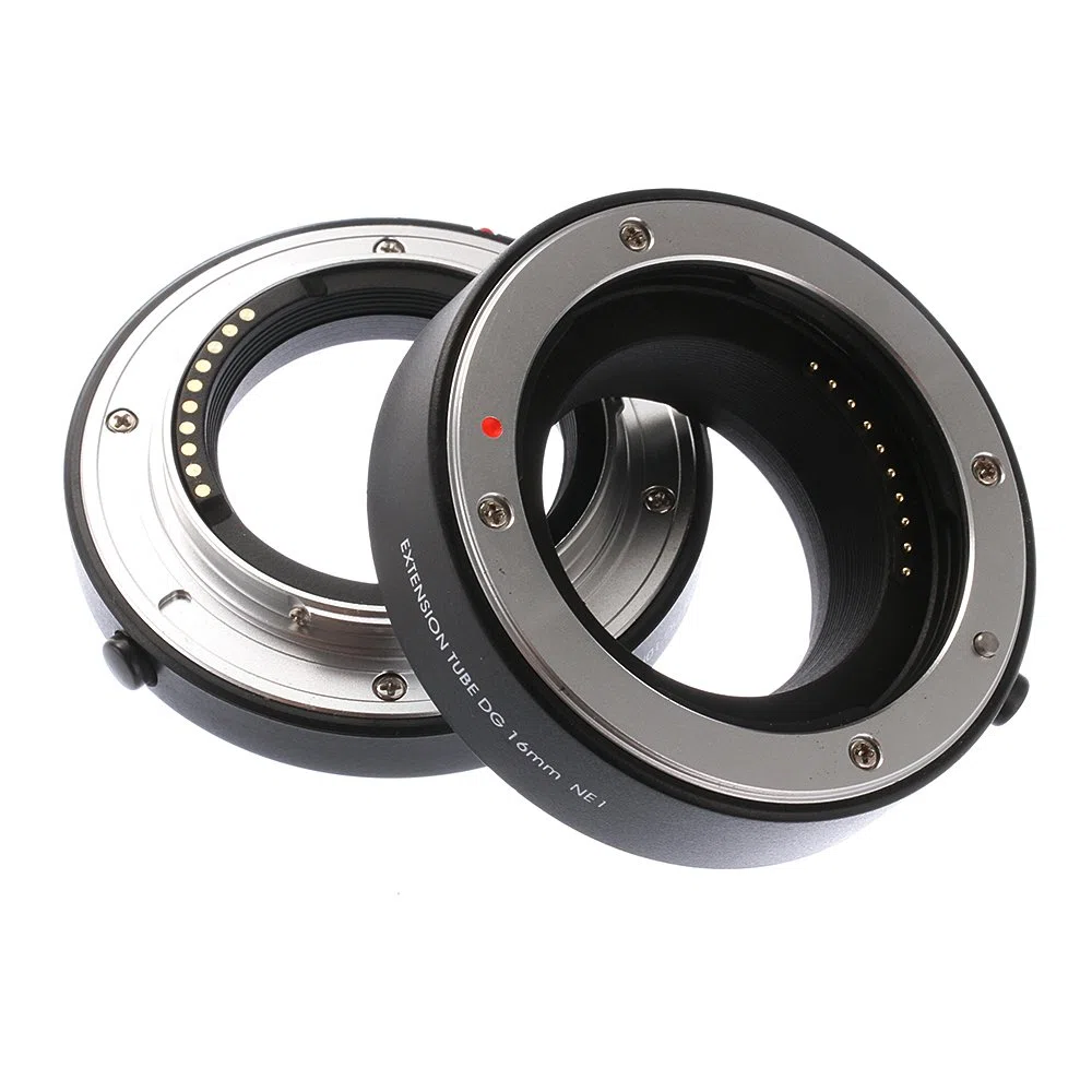 Ruili - Set di tubi di prolunga per messa a fuoco automatica, 10 mm, 16 mm, per fotocamere Sony NEX E-mount NEX 3 3N 5 5N 5R A6000 A6300 A6500 A5100 A5000 A3500 A9 A7 A7S A7SII A7R A7R A7R RII
