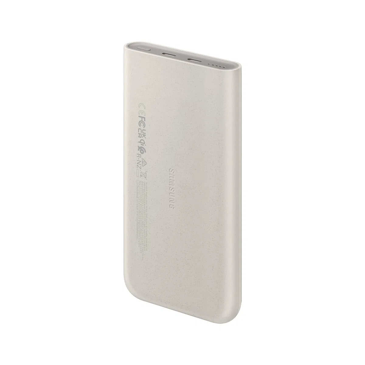 Samsung Caricabatterie Portatile Wireless, Power Bank Super Fast Charging 25W 10.000 mAh, 2 porte di ricarica USB-C e ricarica Wireless, Beige