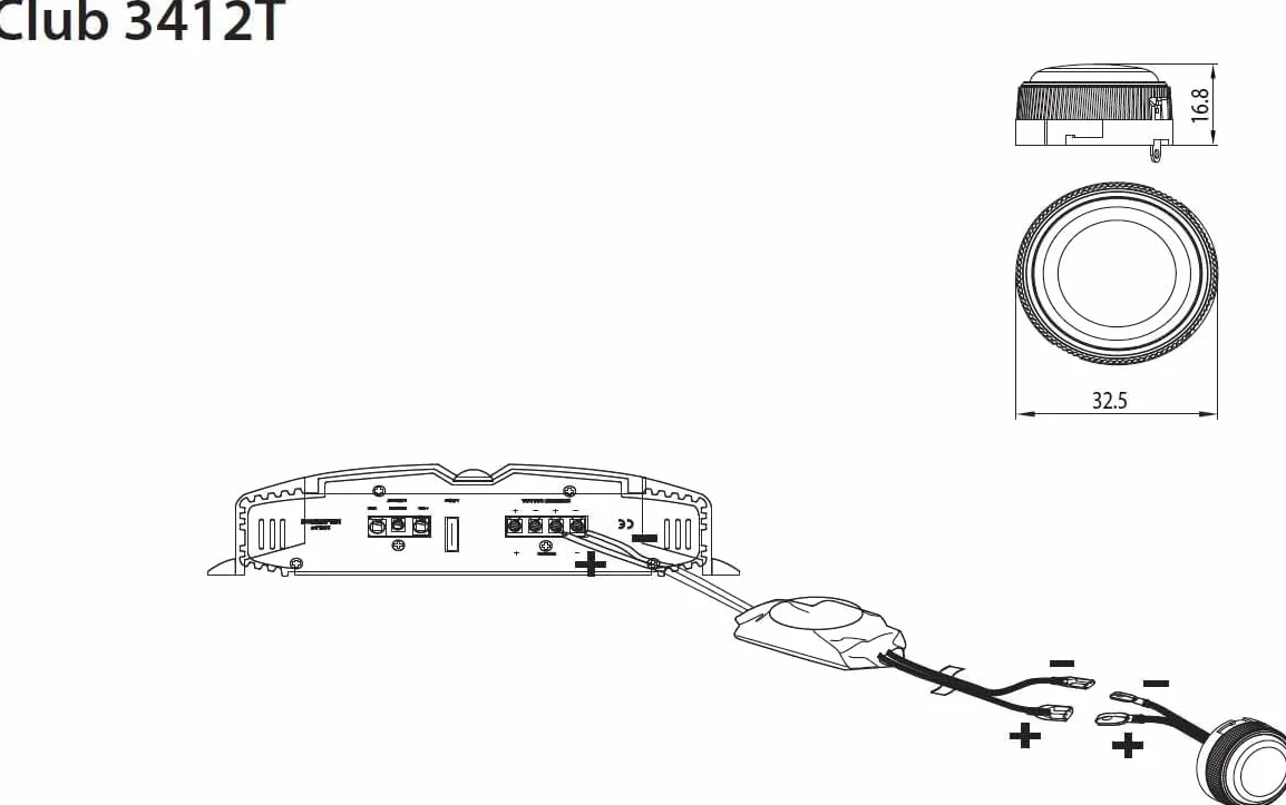 JBL SPKCB3412T