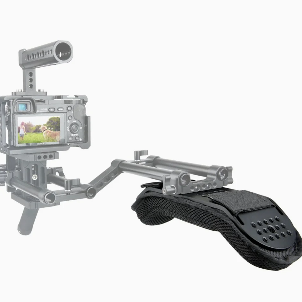 NICEYRIG fotocamera spalla per 15 mm da spalla per run-and-gun shooting spalla sostegno
