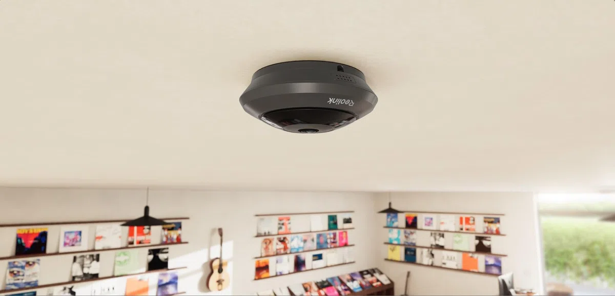 Reolink Fisheye Series P520 Dome IP-Sicherheitskamera Innen & Au?en 2560 x 2560 Pixel Decke/Wand (REO-FISHEYE-P520)