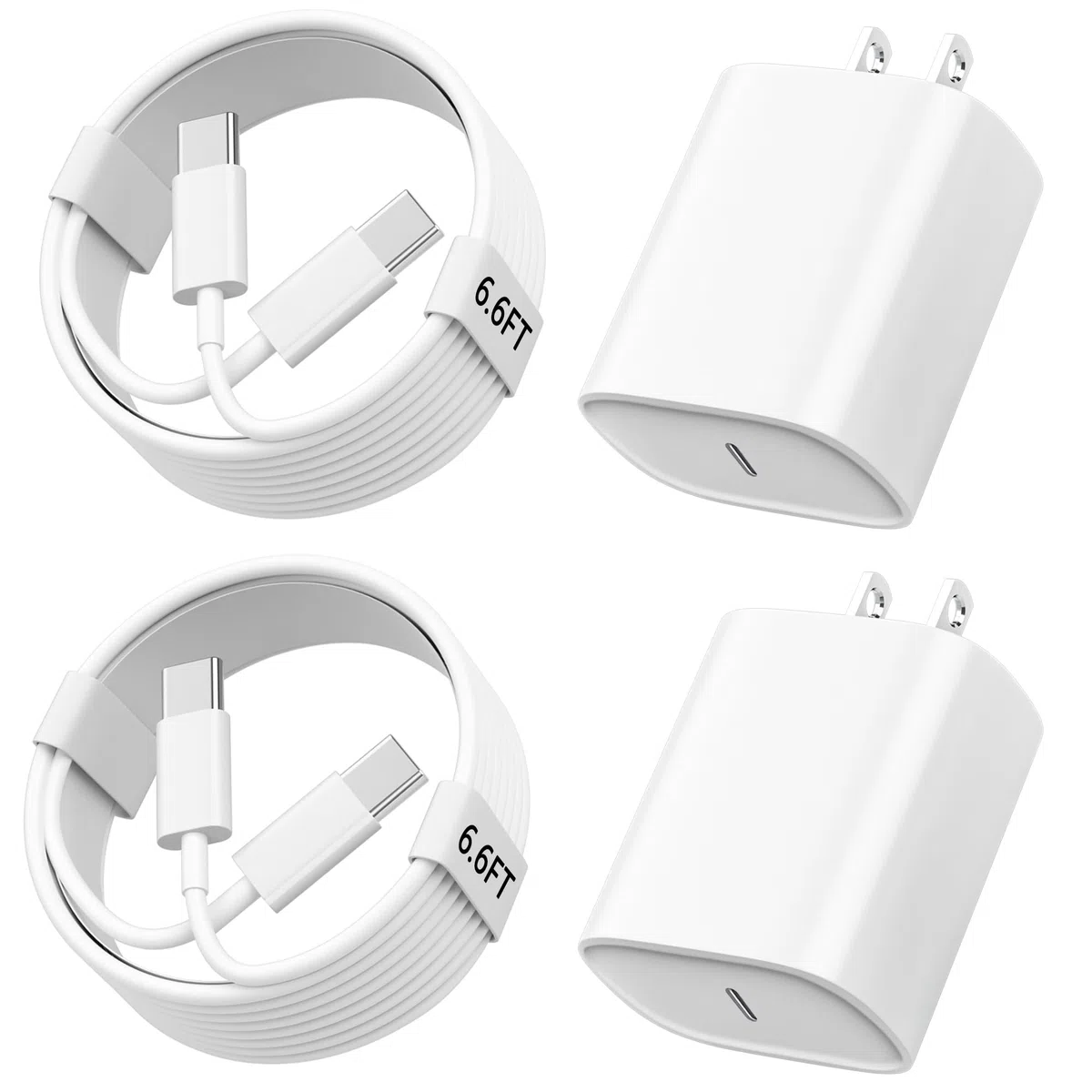 i.Phone 15 Pro Max - Caricabatterie per ricarica rapida, da USB C a C, lungo 1,8 m, con blocco di ricarica veloce da 20 W, per i.Phone 15/15 pro/15 pro max/15 Plus, i Pad Pro/air, Google Pixel,