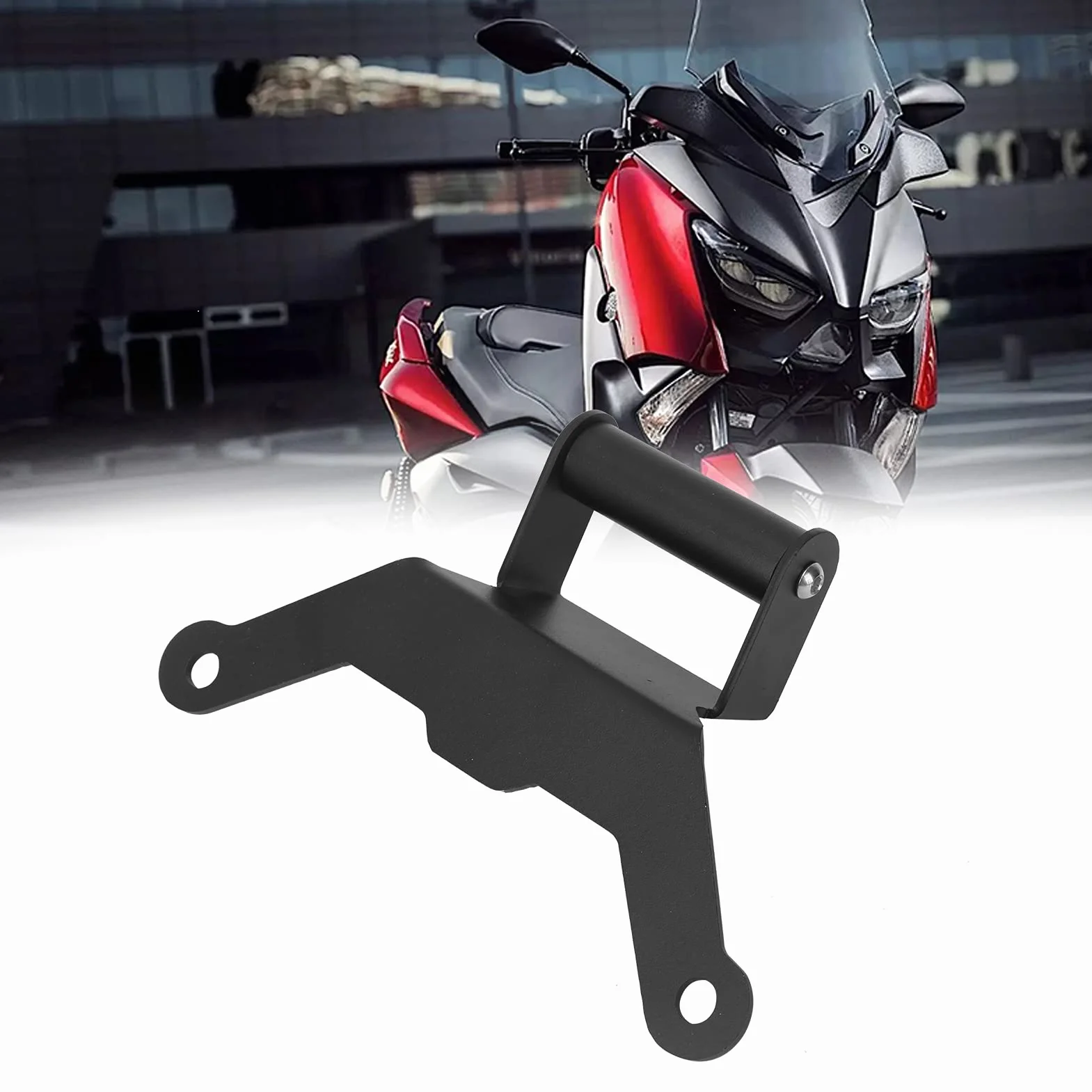 Tbest Staffa di Navigazione per Moto Sostituzione in Alluminio per XMAX 250 300 500 2018 2021 Supporti per Dispositivi Elettrici Powersports Supporti per Dispositivi Elettrici