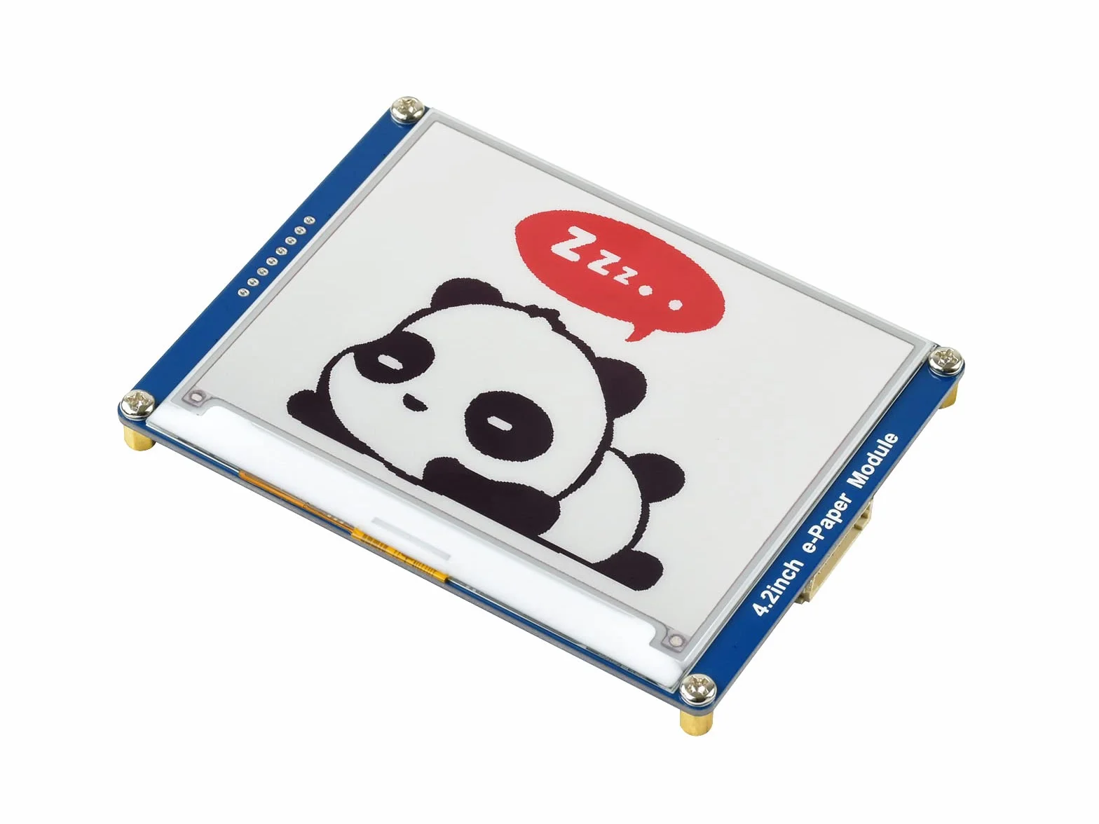Waveshare 4.2 Inch E-Paper Display Module(B) Kit 400x300 Resolution Red Black White Three-Color E-Ink Screen Electronic Paper Module for Raspberry Pi/Jetson Nano/Arduino/STM32 via SPI Interface