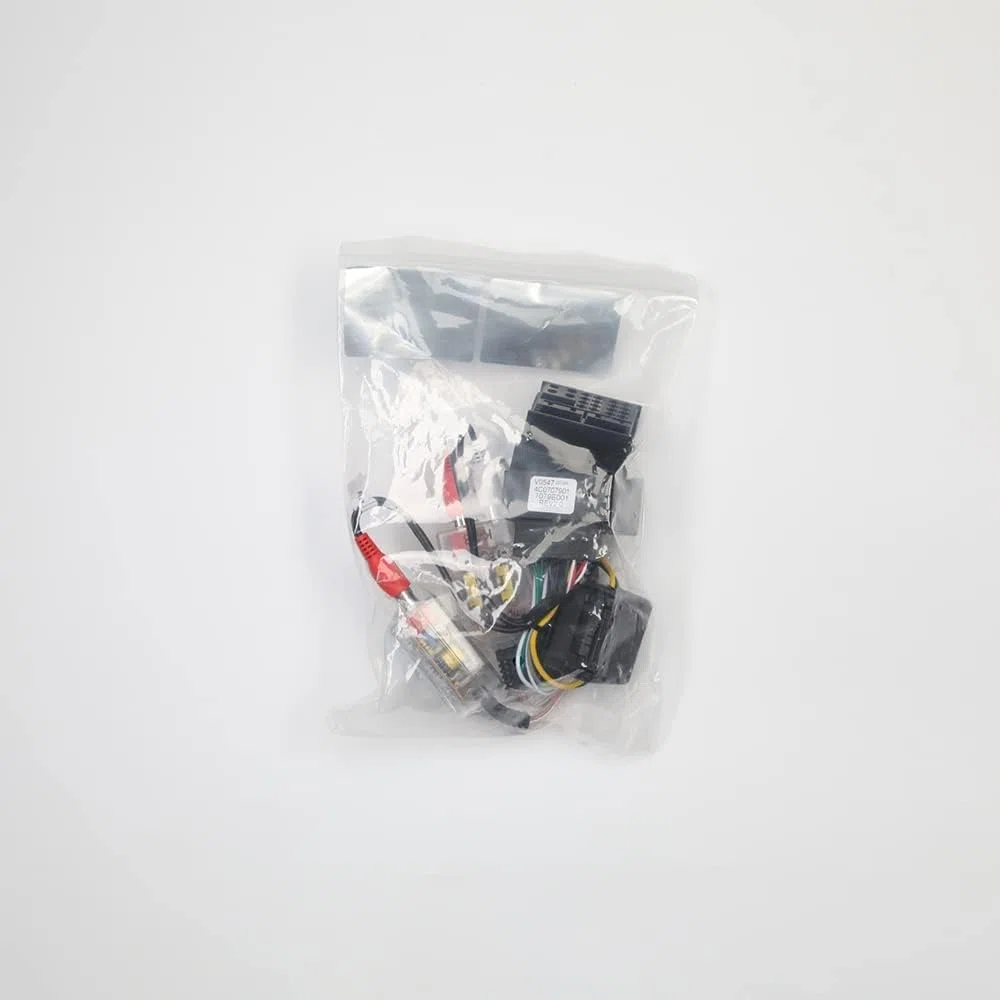 XTRONS Cavo adattatore per cablaggio ISO per auto, con convertitore ad impedenza da alta a bassa, lettore radio stereo Android compatibile con Au-di A3 A4