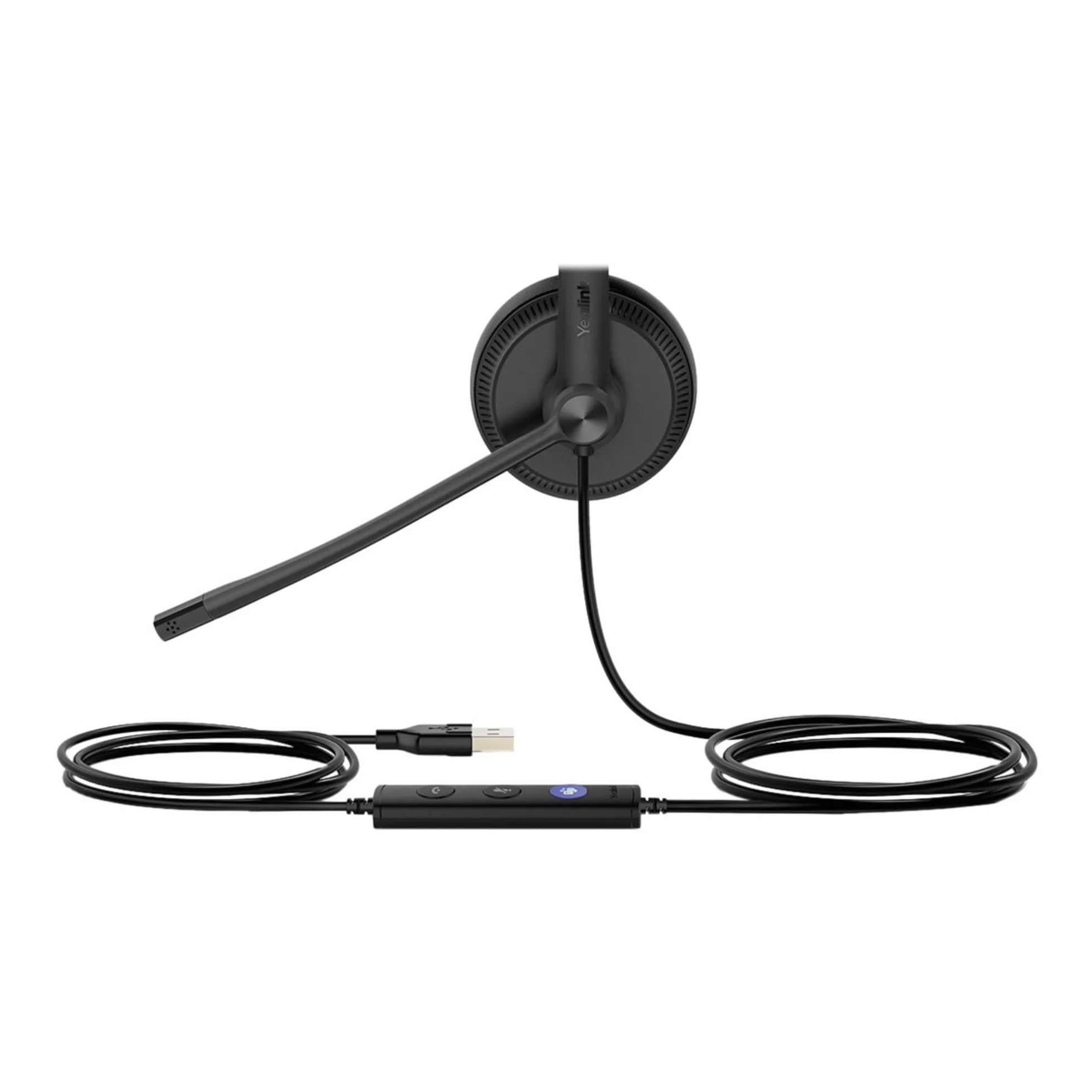 Yealink Telefonia - Cuffie USB UH34 Lite Dual UC, Nero