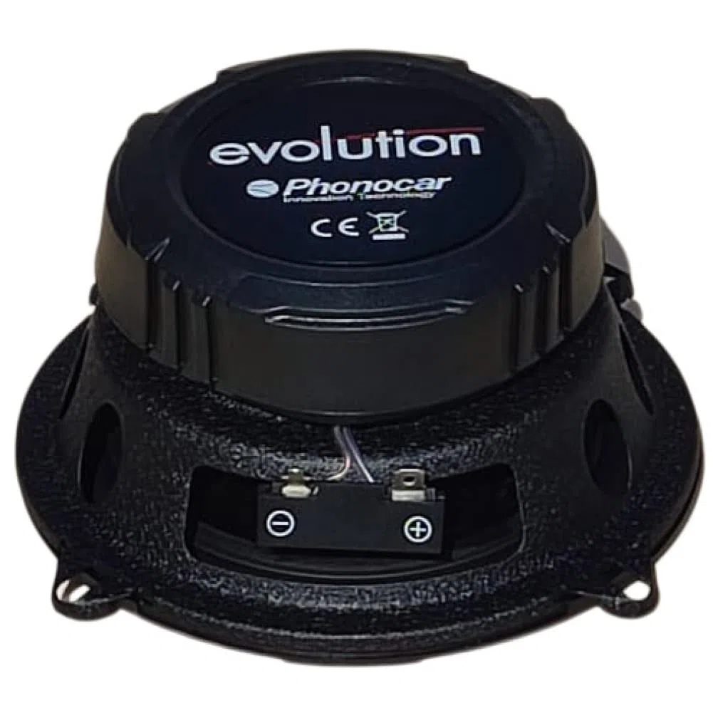 2 ALTOPARLANTI PHONOCAR EVOLUTION 02613 coassiali 2 vie da 13 cm 130 mm 5,25" di diametro da 40 watt rms 100 watt max 4 ohm 92 db, a coppia + 3 sticker omaggio