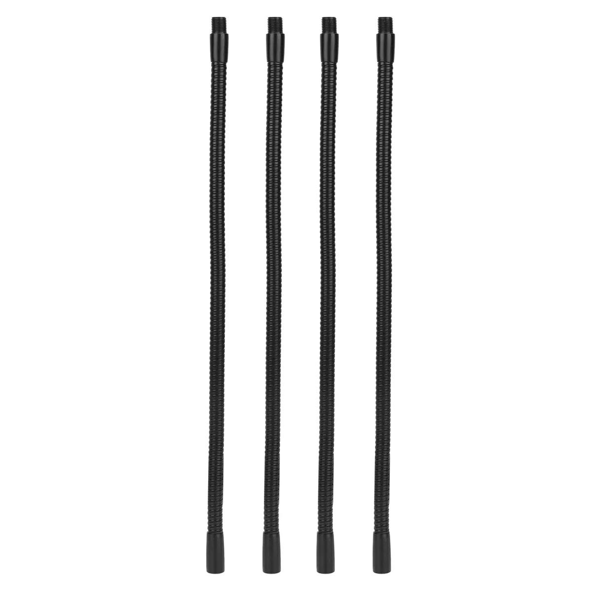 Tubo Flessibile per Lampada a Collo di Cigno Tubo Flessibile per Lampada Universale Regolabile 4 Pezzi per Apparecchio di Illuminazione (35 cm)