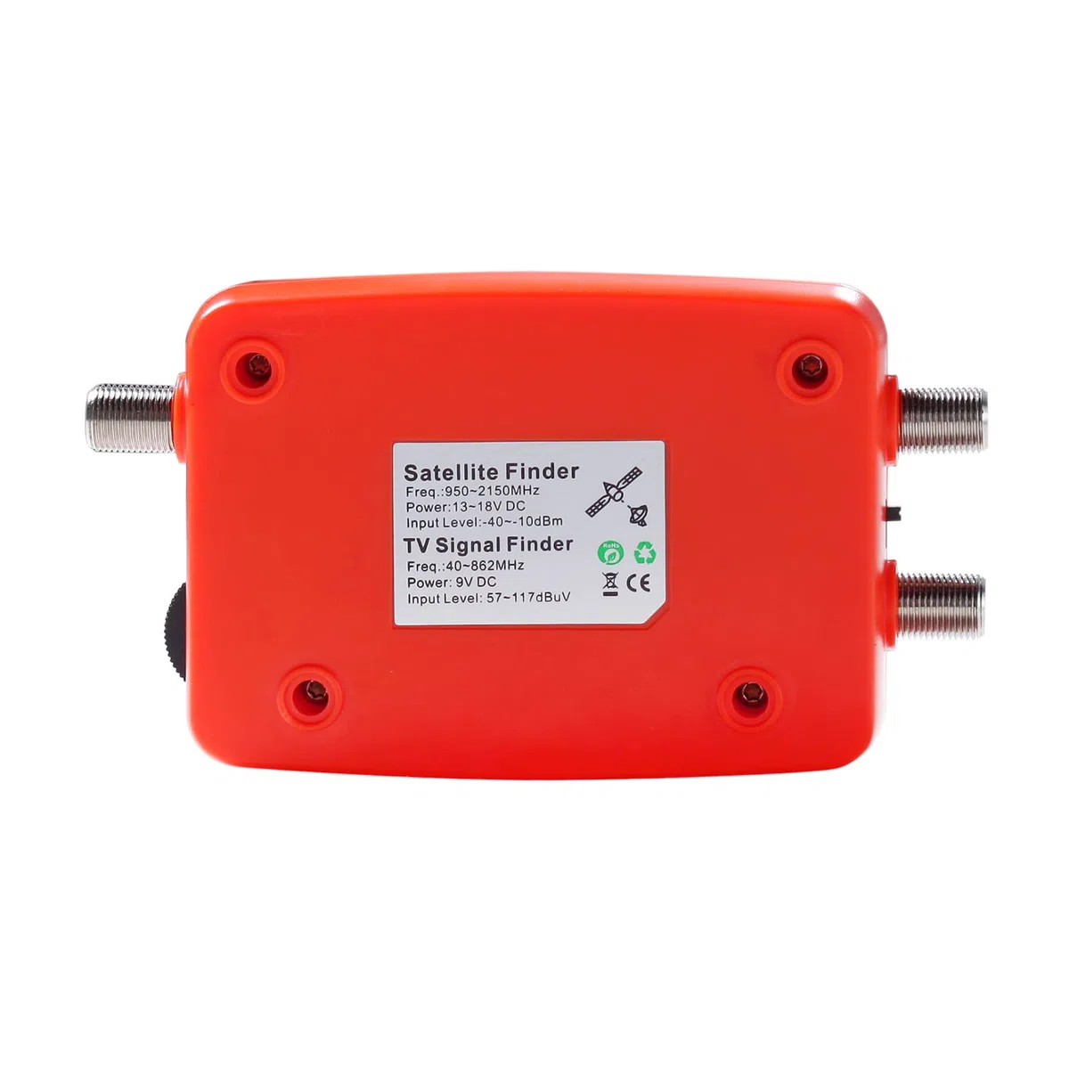 HUIOP 2 in 1 Rilevatore di segnale satellitare e TV LCD Rilevatore di segnale satellitare digitale portatile Misuratore di del segnale dell'antenna TV Rilevatore di segnale con bussola e allarme