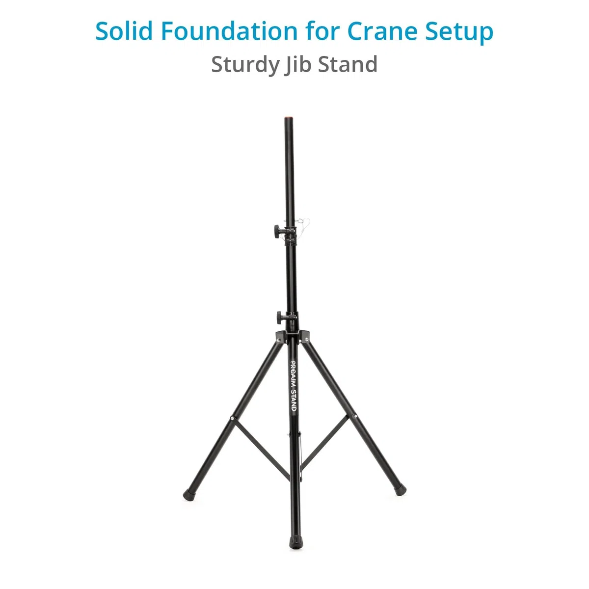 Gru a braccio per telecamera PROAIM da 9 piedi con supporto. Per gimbal, Pan-Tilt e teste fluide. Capacità di carico fino a 8 kg / 17,6 libbre. (P-9-TS)