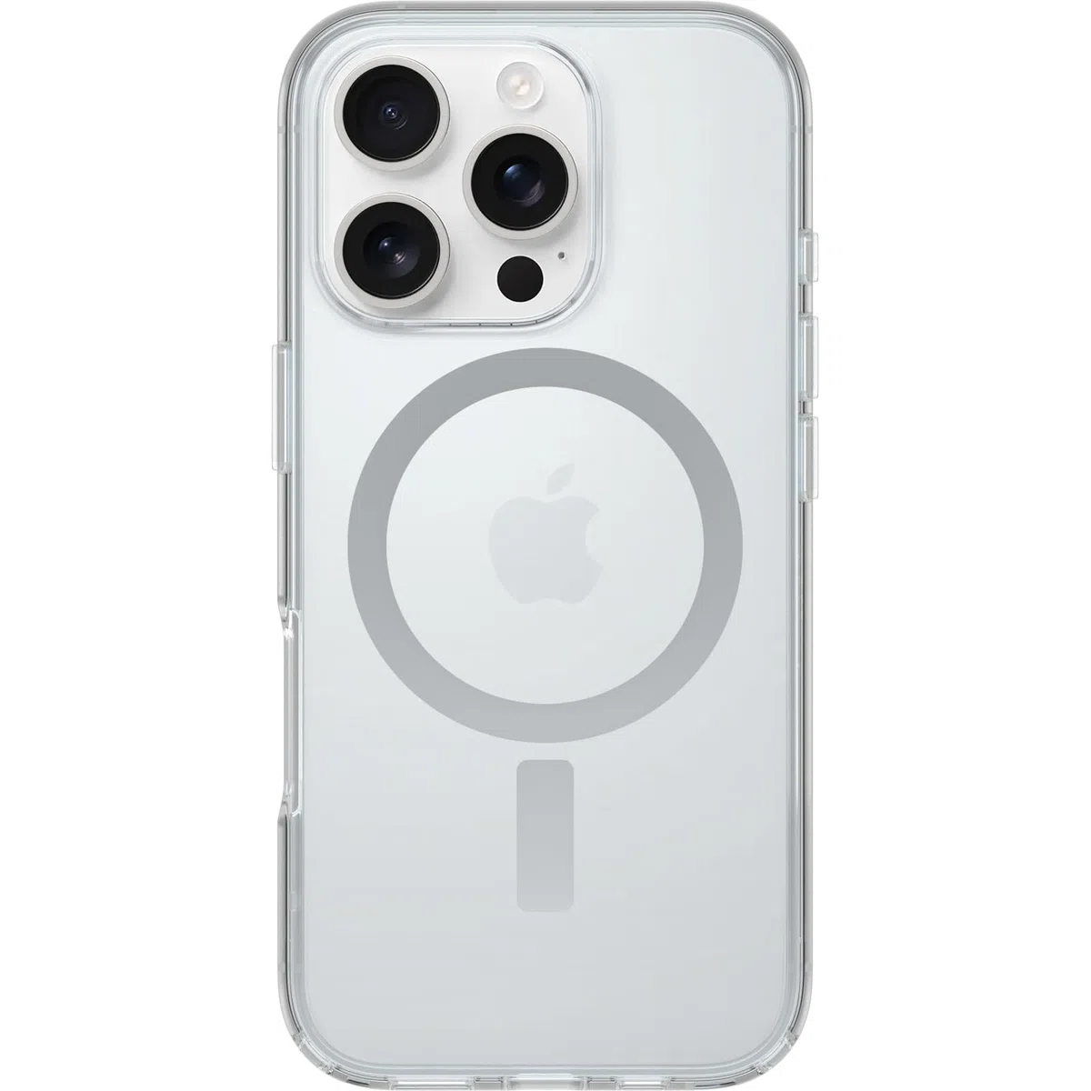 OtterBox Cover per iPhone 16 PRO Symmetry Seires Clear MagSafe, Resistente a Shock e Cadute Fino; Sottile, Testata 3X Norme Mil-Std 810G, Trasparente, Senza Retail Package