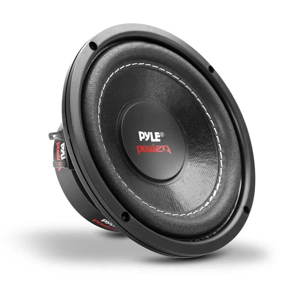 1 PLPW6D subwoofer 16,5 cm 6,5" da 300 watt rms 600 watt max doppia bobina da 4+4 ohm dvc dual voice coil per cofano bagagliaio auto, 1 pezzo