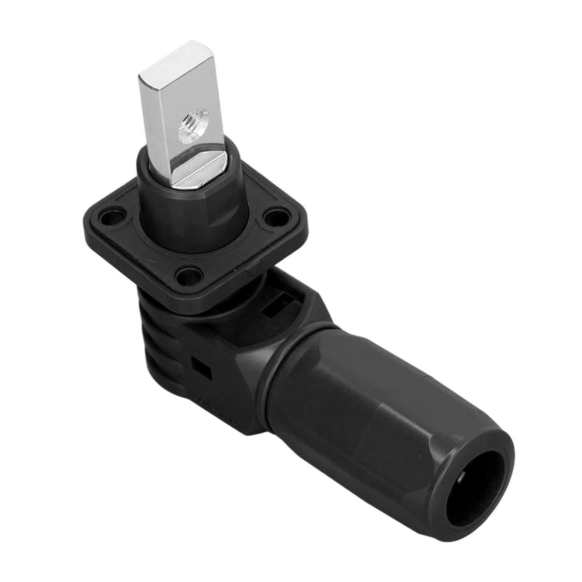 2Pz Connettore di stoccaggio della batteria di energia, Terminale a spina rapida M8 Connettore di alimentazione della batteria ad alta corrente impermeabile IP67 200A (BLACK)