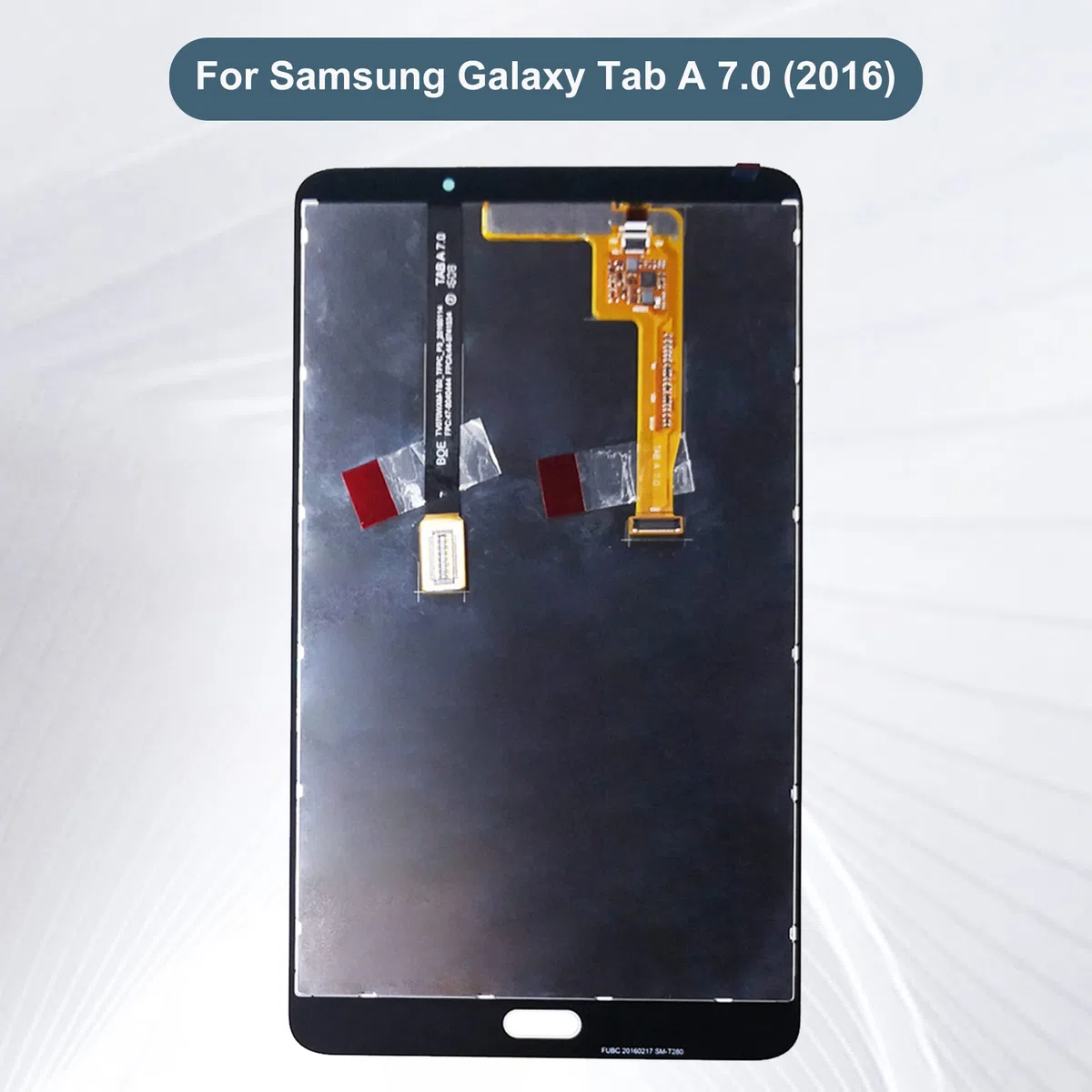 Display LCD compatibile con Samsung Galaxy Tab A 7.0 2016 WiFi SM-T280 Display Touch Screen Screen Digitizer Vetro Assembly + Strumenti (bianco)