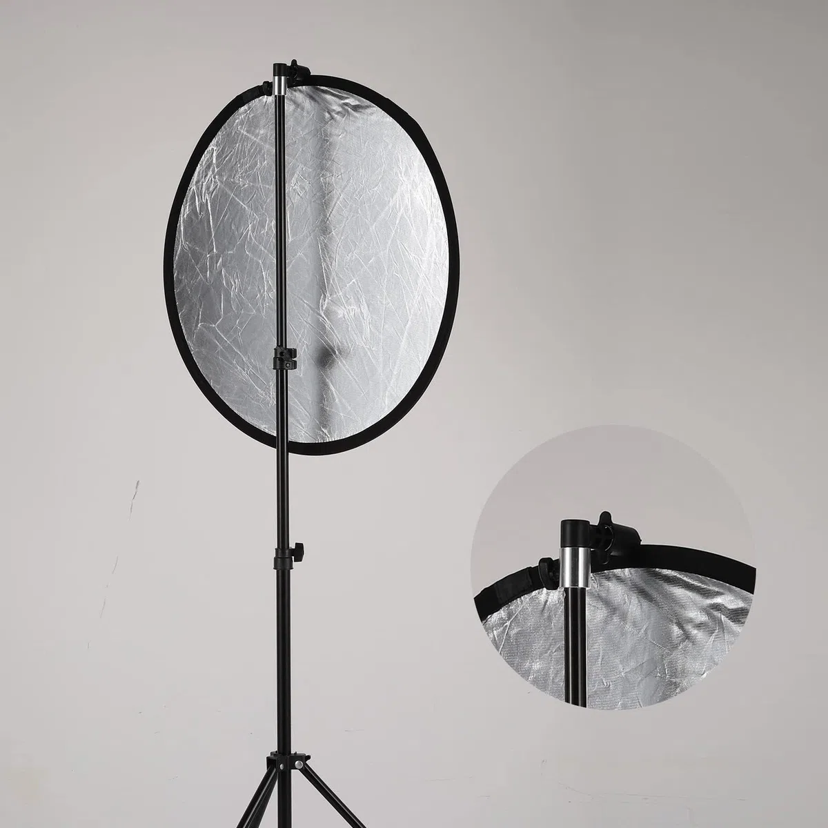 GODOX Riflettori pieghevoli per fotografia con custodia per il trasporto set per fotografia riflettore, diffusore di luce per studio (5in1 80cm)