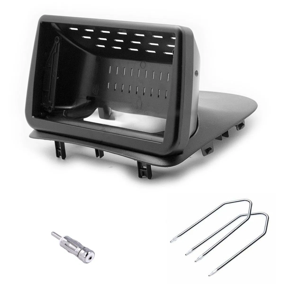 Kit Montaggio adattatore Autoradio, Mascherina 9" pollici per Renault Clio 2005-2014