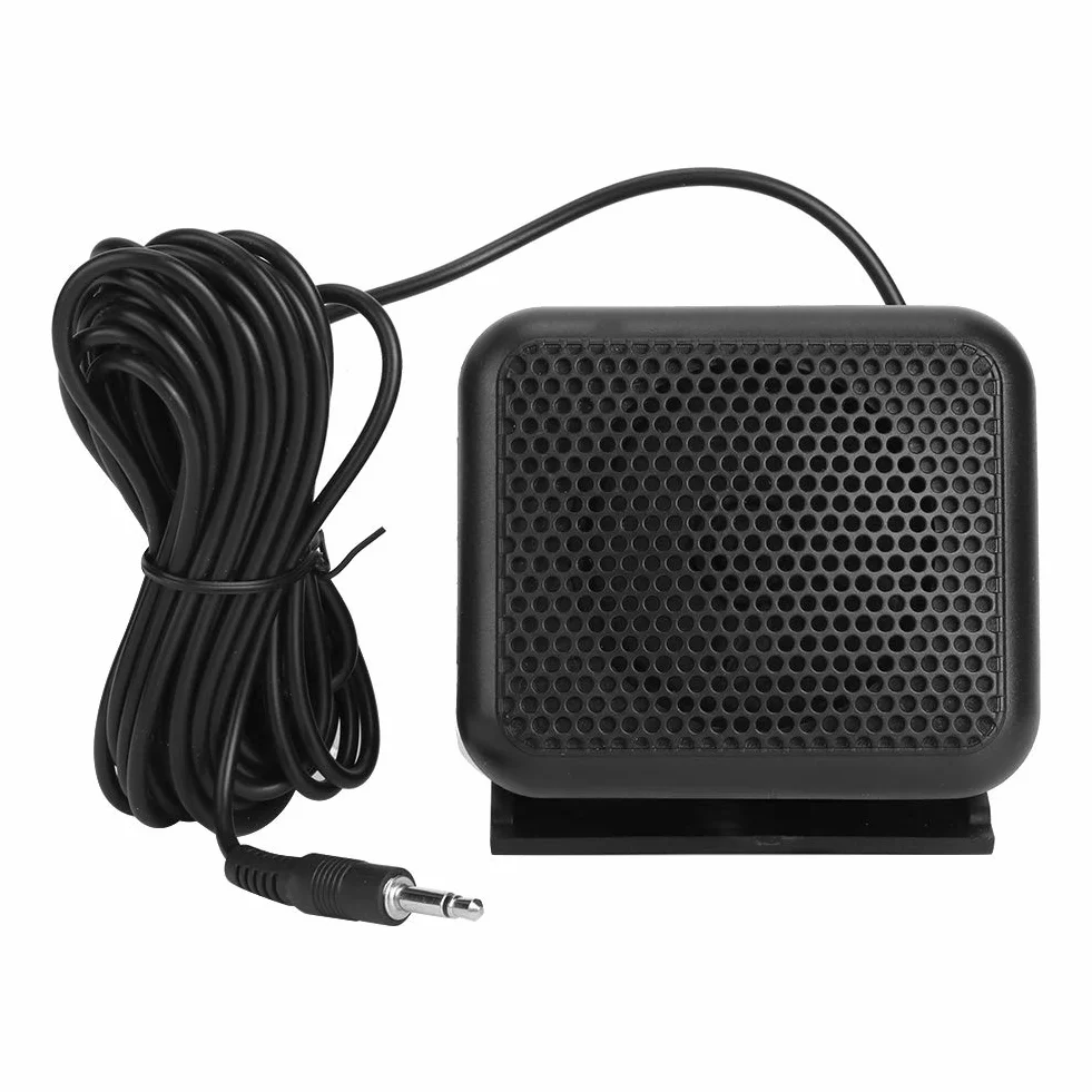 NSP-100 altoparlanti esterni auto, Altoparlante da Esterno, altoparlante esterno per radio ham, altoparlanti esterno auto, noir per Yaesu Ft-847 Ft-920 Ft-950 Ft-2000
