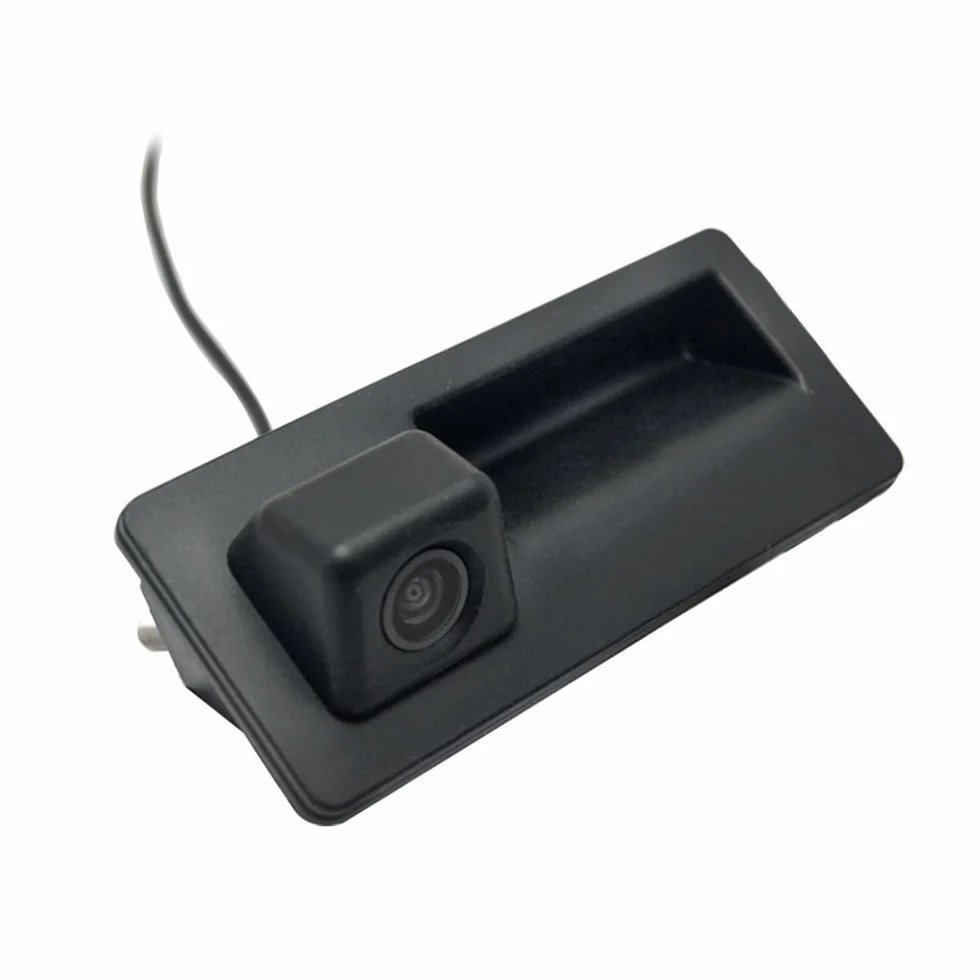Telecamere per retromarcia Fotocamera di retromarcia di notte Viosn Handle che inverte macchina fotografica per VW Tiguan Touareg Passat Golf VI Variant A4 B8 S5 (8T) Q5 Q3 A6L A8L RS6