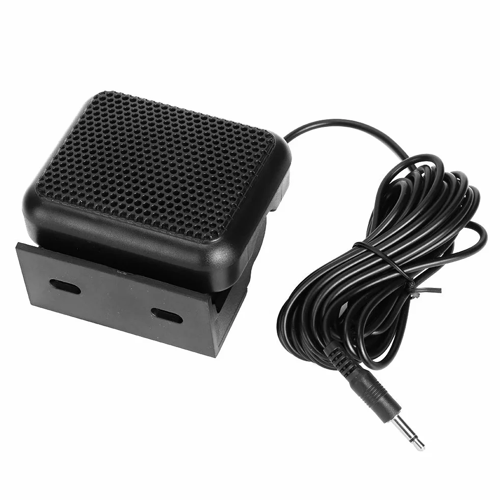 NSP-100 altoparlanti esterni auto, Altoparlante da Esterno, altoparlante esterno per radio ham, altoparlanti esterno auto, noir per Yaesu Ft-847 Ft-920 Ft-950 Ft-2000