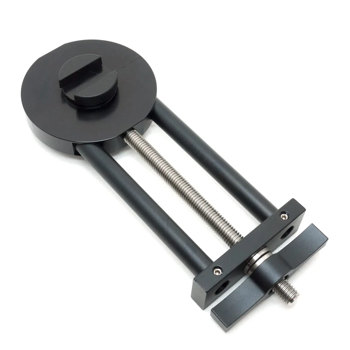 attrezzo con morsa in acciaio per la riparazione di obiettivi e anelli di raccordo da 27 mm a 130 mm