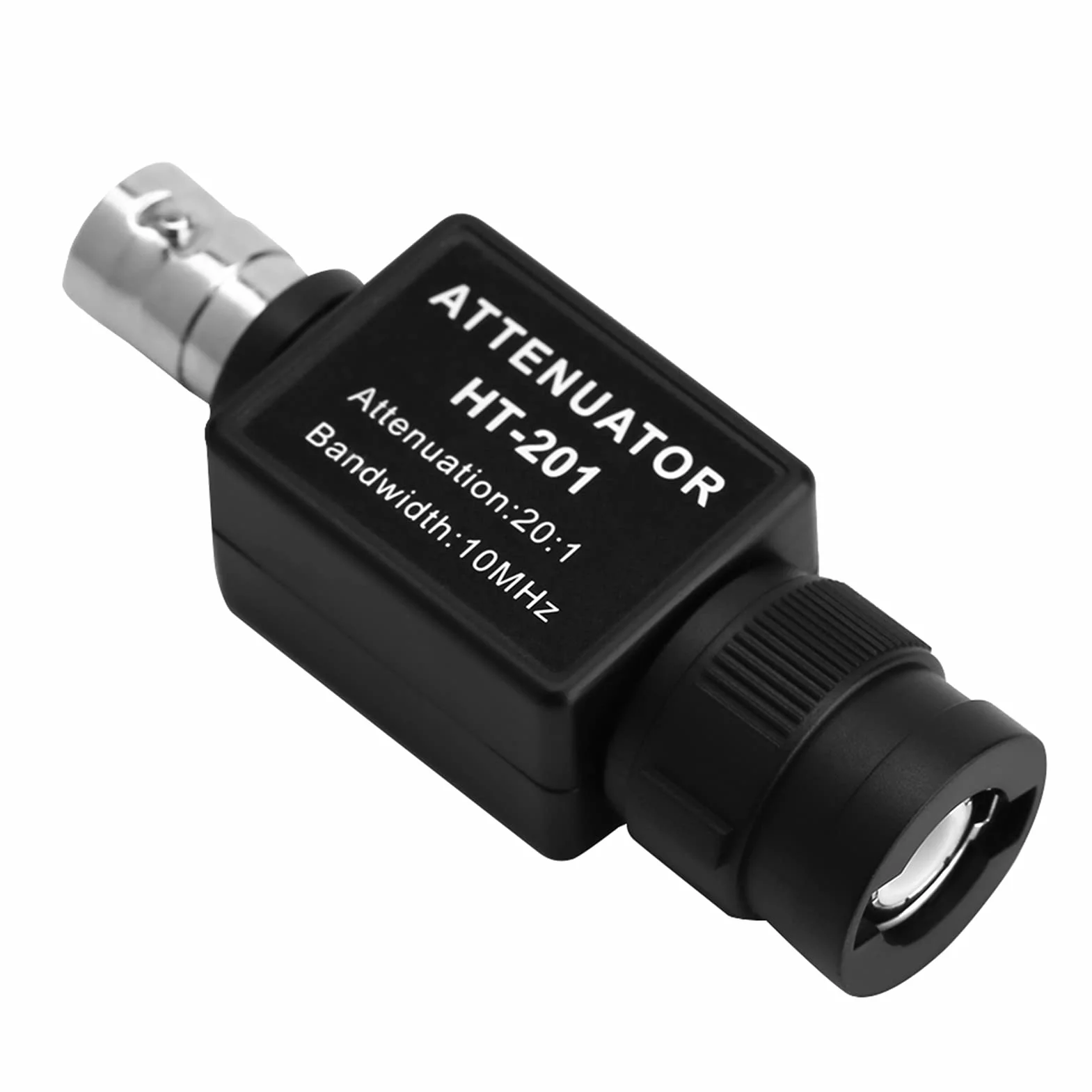 Attenuazione del segnale per oscilloscopio, attenuazione del segnale HT201 20: 1 Attenuatore passivo di larghezza di banda 10 MHz, accessorio per oscilloscopio