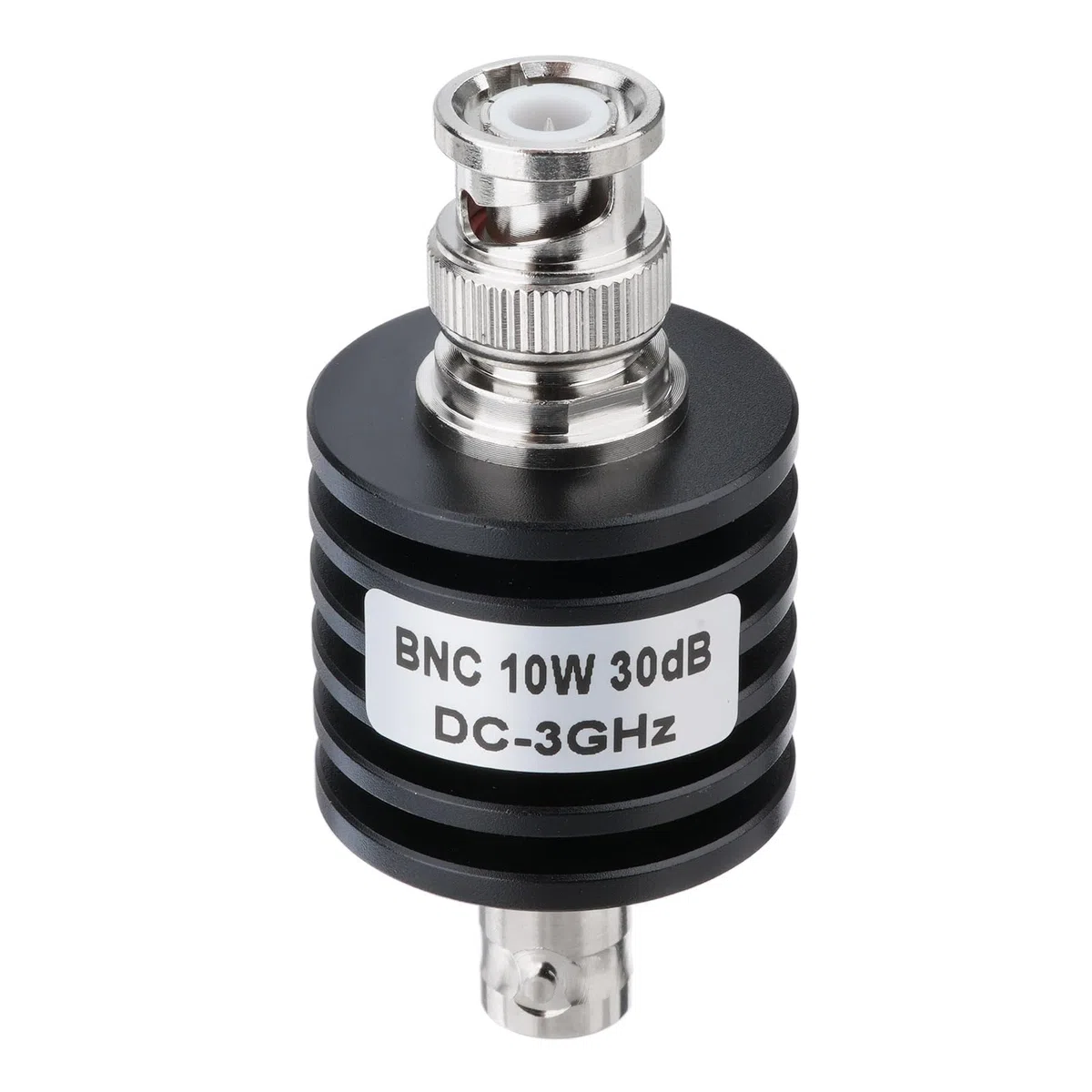 Bingfu Attenuatore RF 10W BNC Maschio-Femmina 1-30dB ±0.5dB DC-3GHz 50Ω - per Condizionamento del Segnale e Test