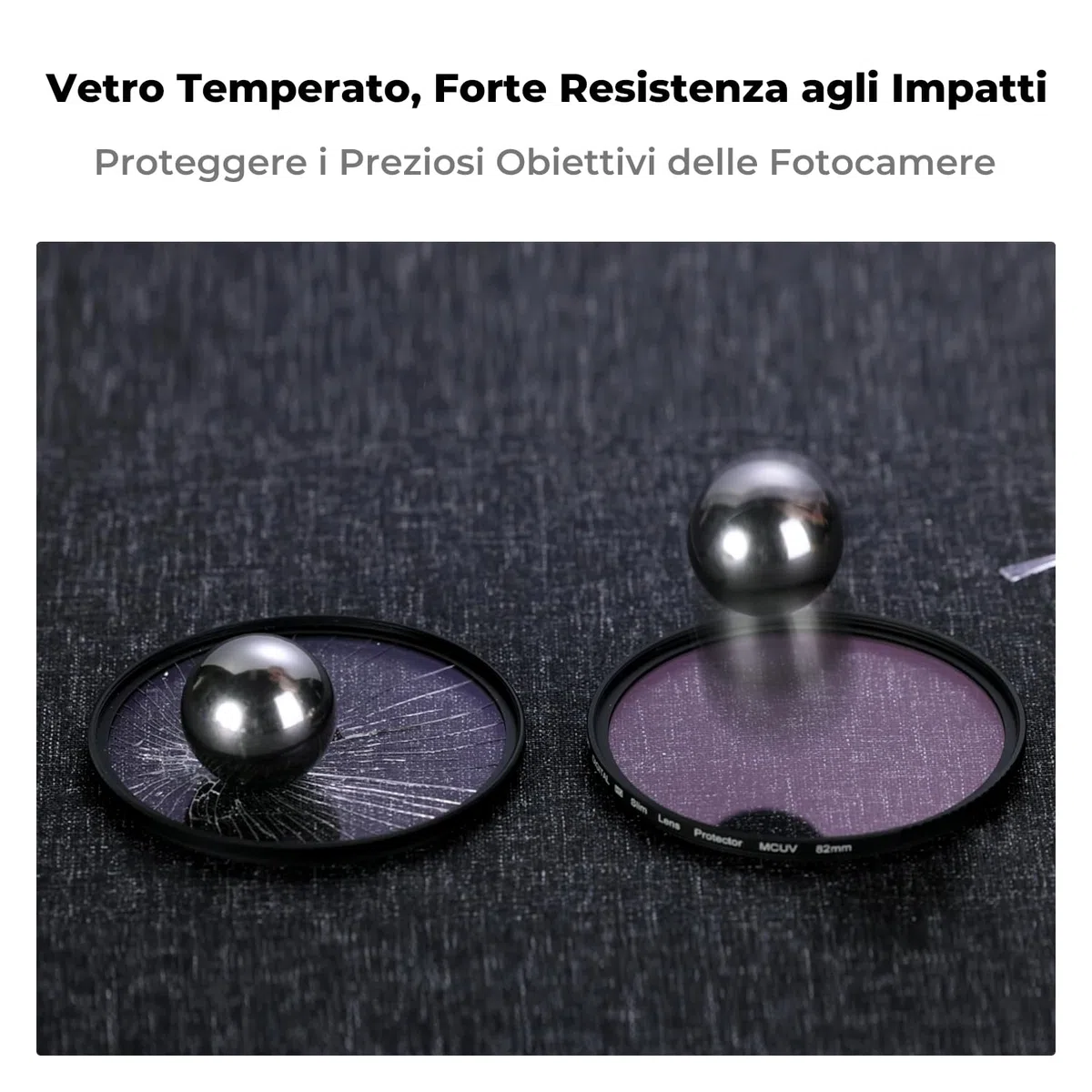 K&F CONCEPT 67mm Nano-Xcel Filtro di Protezione UV Ultra-Duro，MCUV Filtro in Vetro Ottico con 28 Strati Nano-Rivestimento