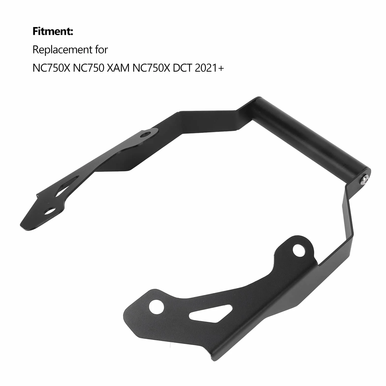 OUKENS Staffa di navigazione, supporto per telefono in lega di alluminio per moto, supporto di ricambio per NC750X NC750 XAM NC750X DCT 2021+