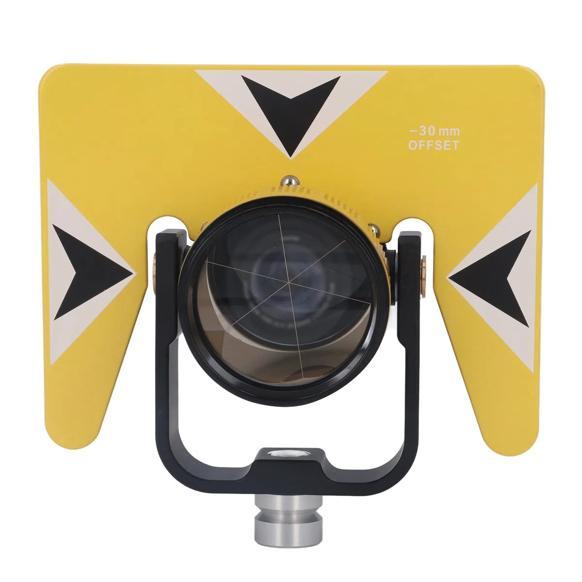 Fafeicy Prisma Topografico Inclinabile con Custodia - Strumento per Stazioni Totali Adatto Sokkia 5/8in X 11 Femmina, Offset Misurazione 0/-30mm