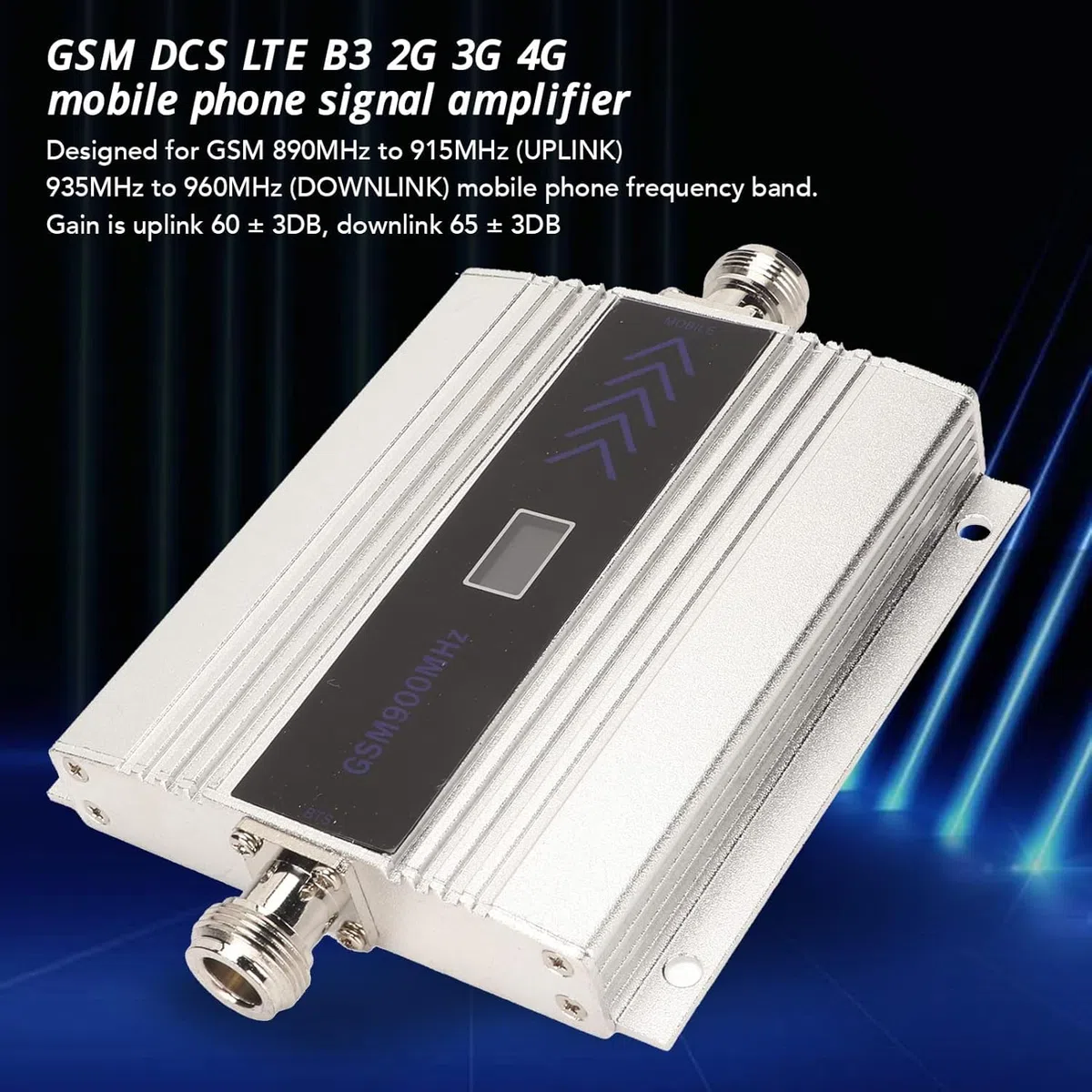 Amplificatore del Segnale del Telefono Cellulare, Ripetitore del Segnale del Telefono Cellulare Download Rapido dei Dati Buona qualità del Suono GSM DCS LTE B3 per l'ufficio (Spina UE)