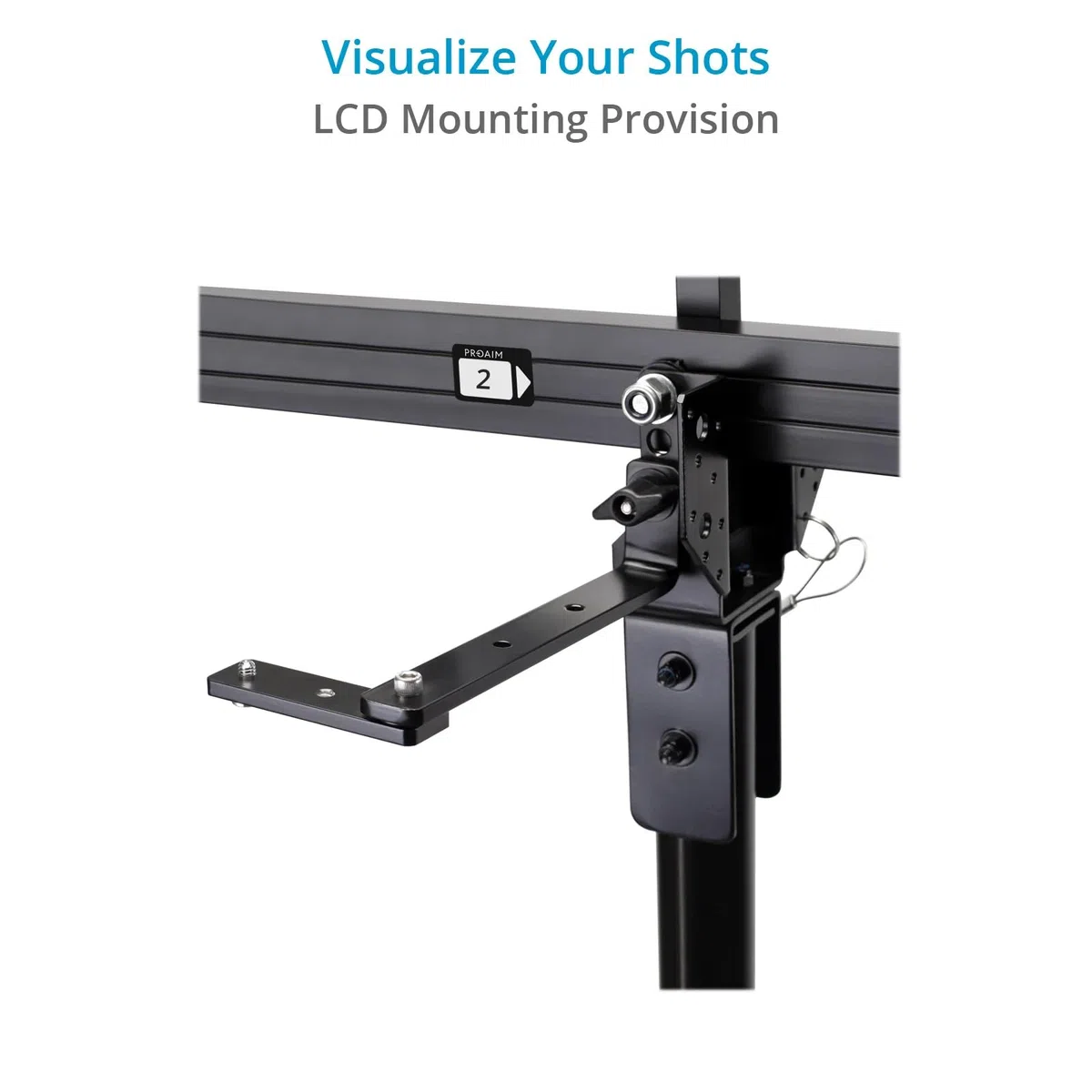 PROAIM 9ft Mini Camera Crane Portable Jib with Tripod Stand (P-9-TS) for DSLR Video Cameras up to 8kg/17.6lbs | Best Travel-Friendly Jib with Carrying Bag